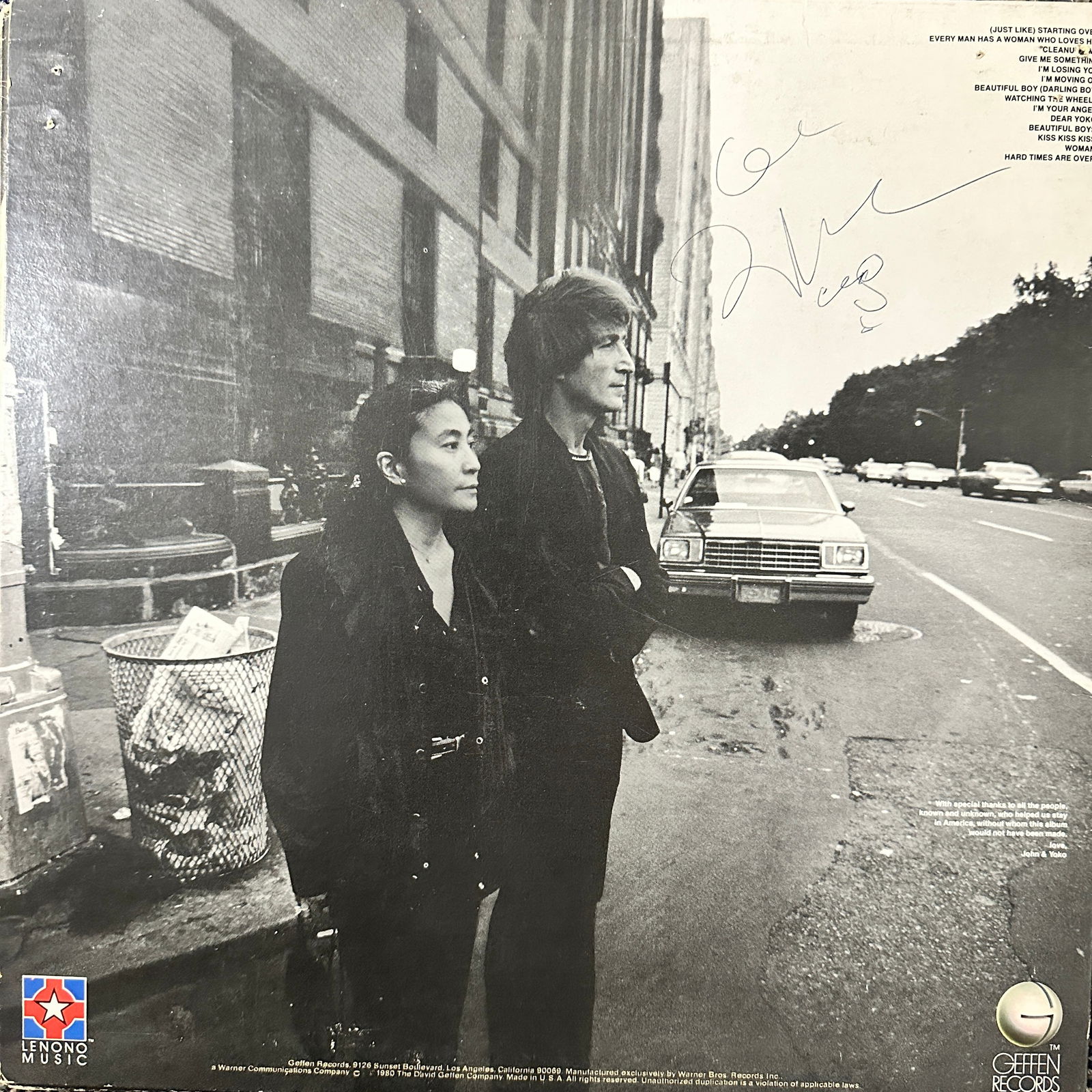 John Lennon Autographed ALBUM: Displays are not framed, and can be framed for a cost. Framed items will state they are framed in the name of the item. All signed items come with a COA. Ask any and all questions BEFORE bidding. Sign