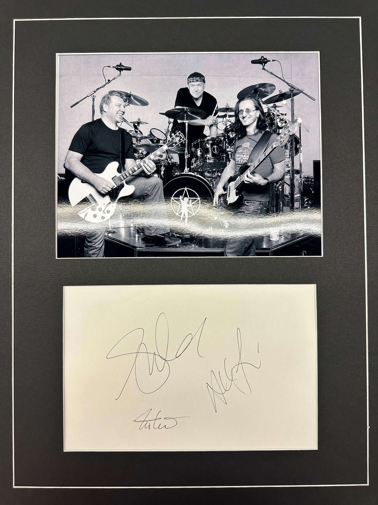 Rush Autograph Display (1 of 1)