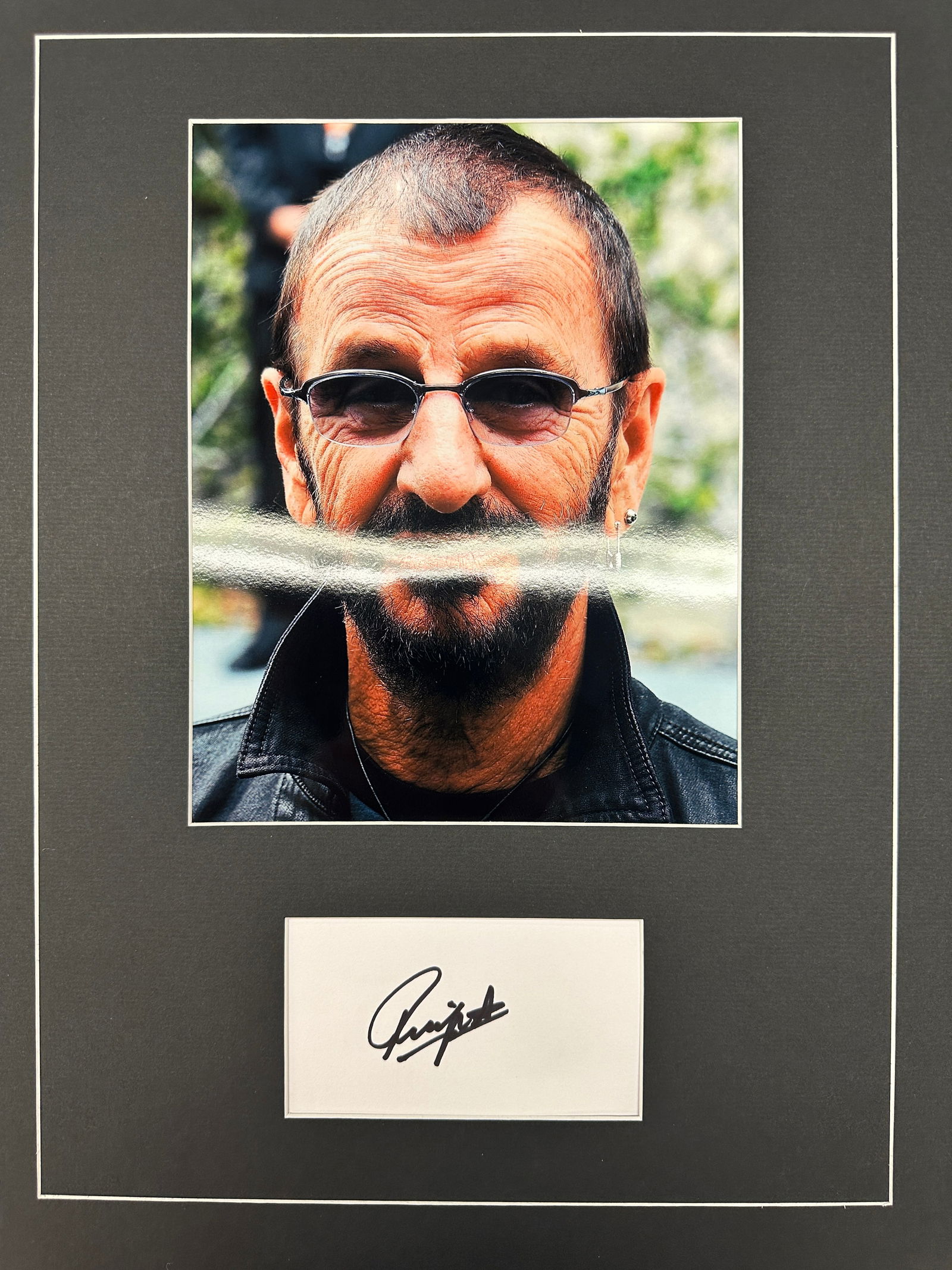 Ringo Starr Autograph Display (1 of 1)