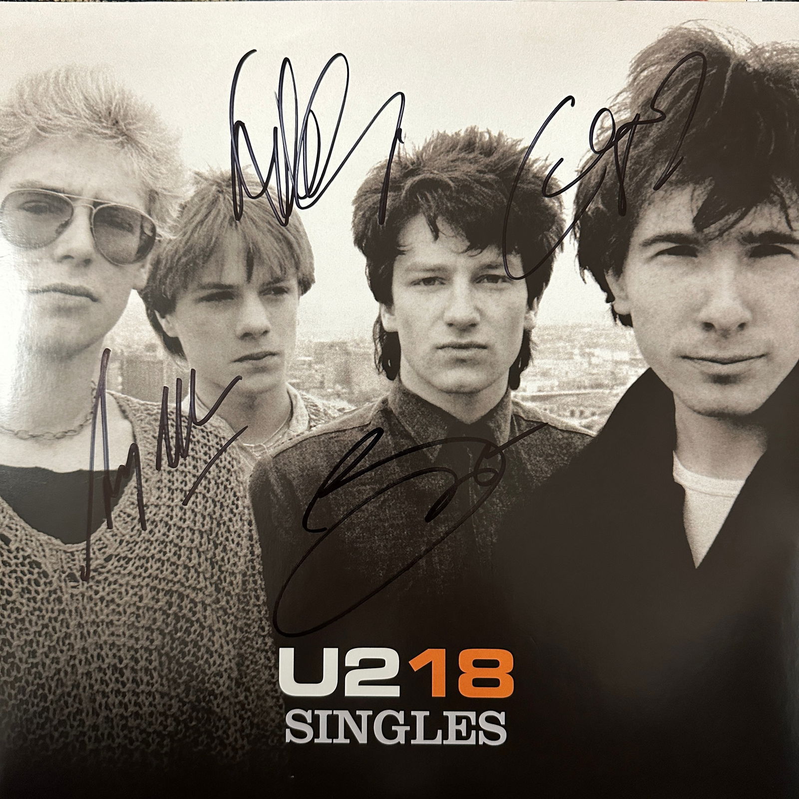 U2 Autographed Album All 4 (1 of 1)