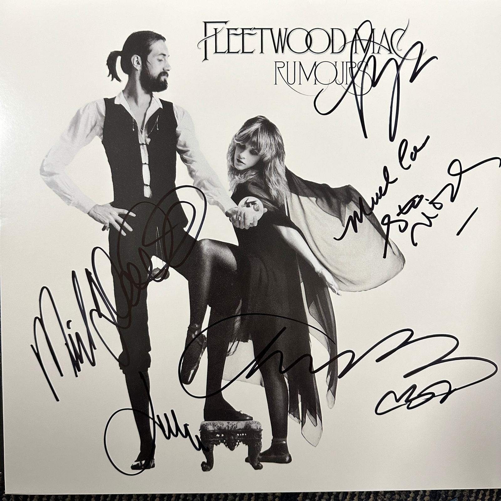 Fleetwood Mac Autographed ALBUM All 5 (1 of 1)