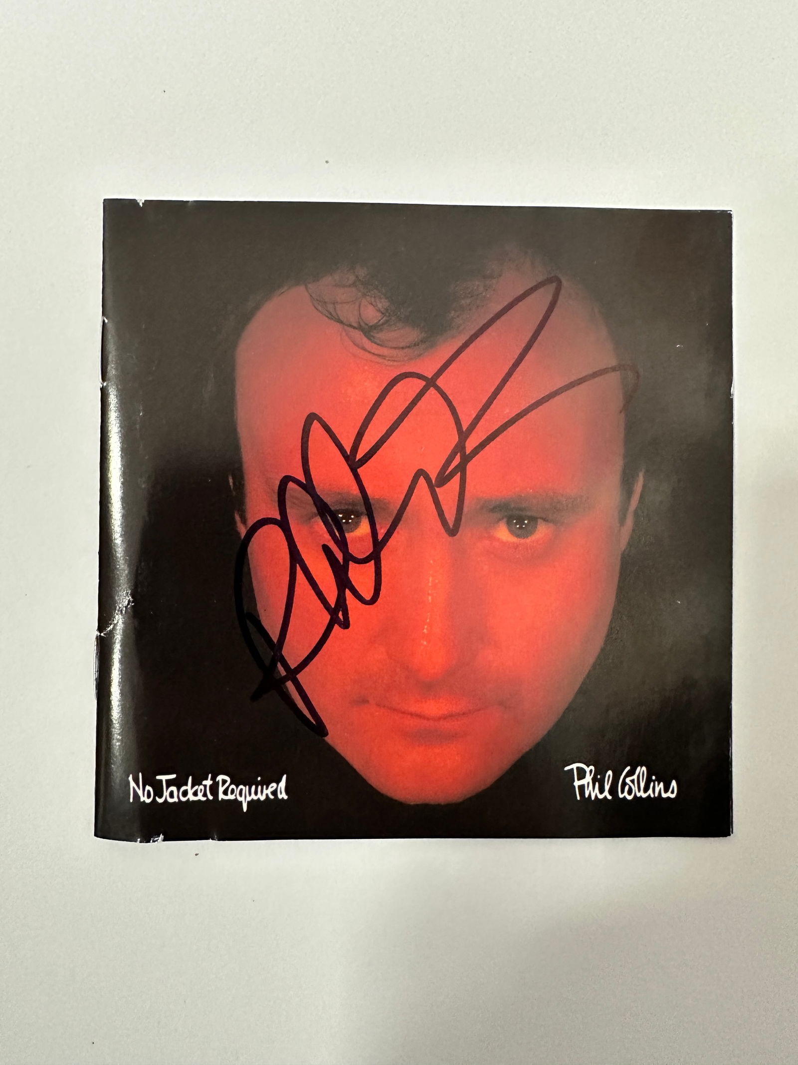 Phil Collins Autographed CD Cover (1 of 1)