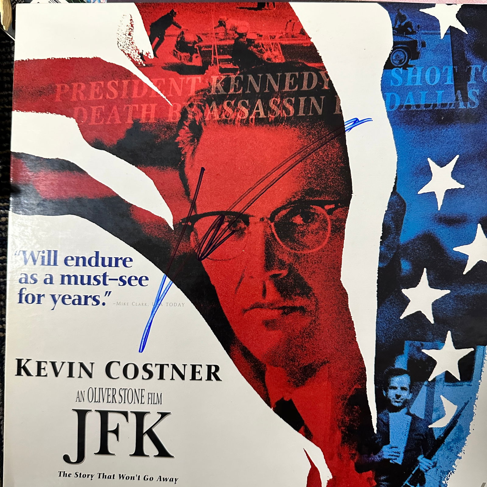 Kevin Costner Autographed ALBUM (1 of 1)