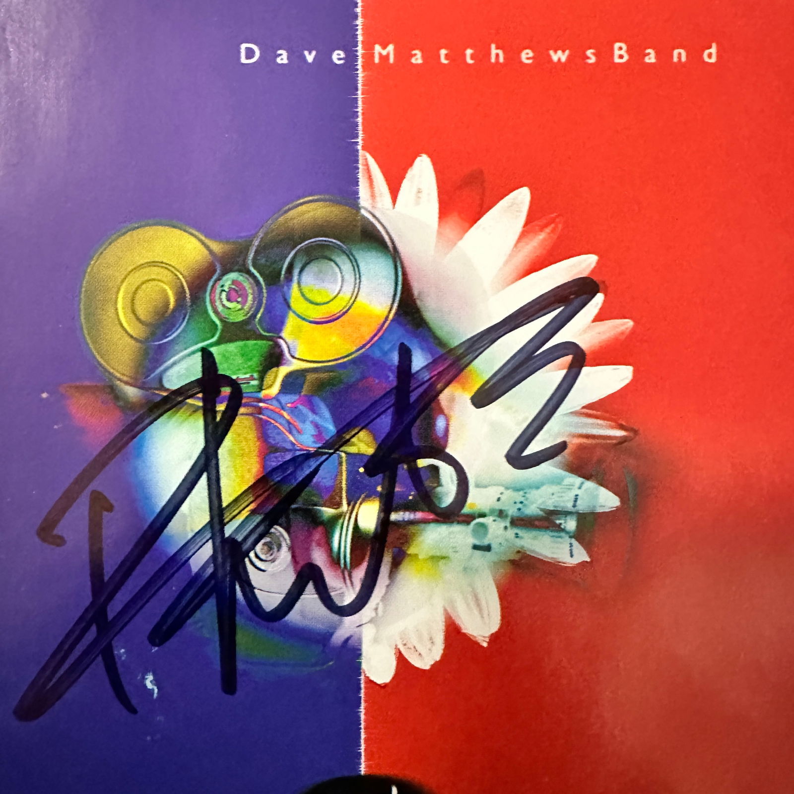 Dave Matthews Autographed CD Cover (1 of 1)
