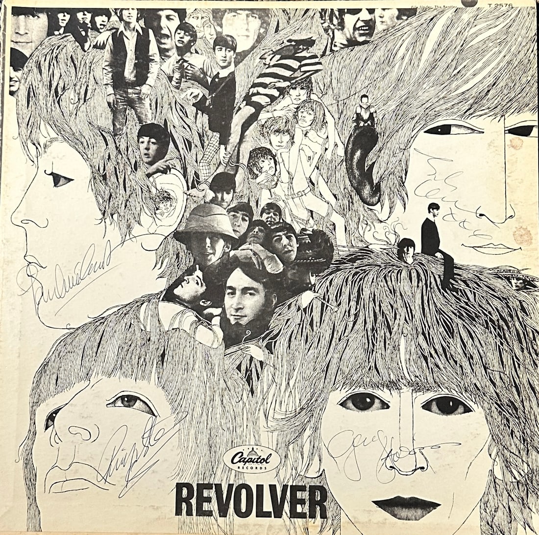 The Beatles Autographed Album All 4 (1 of 1)