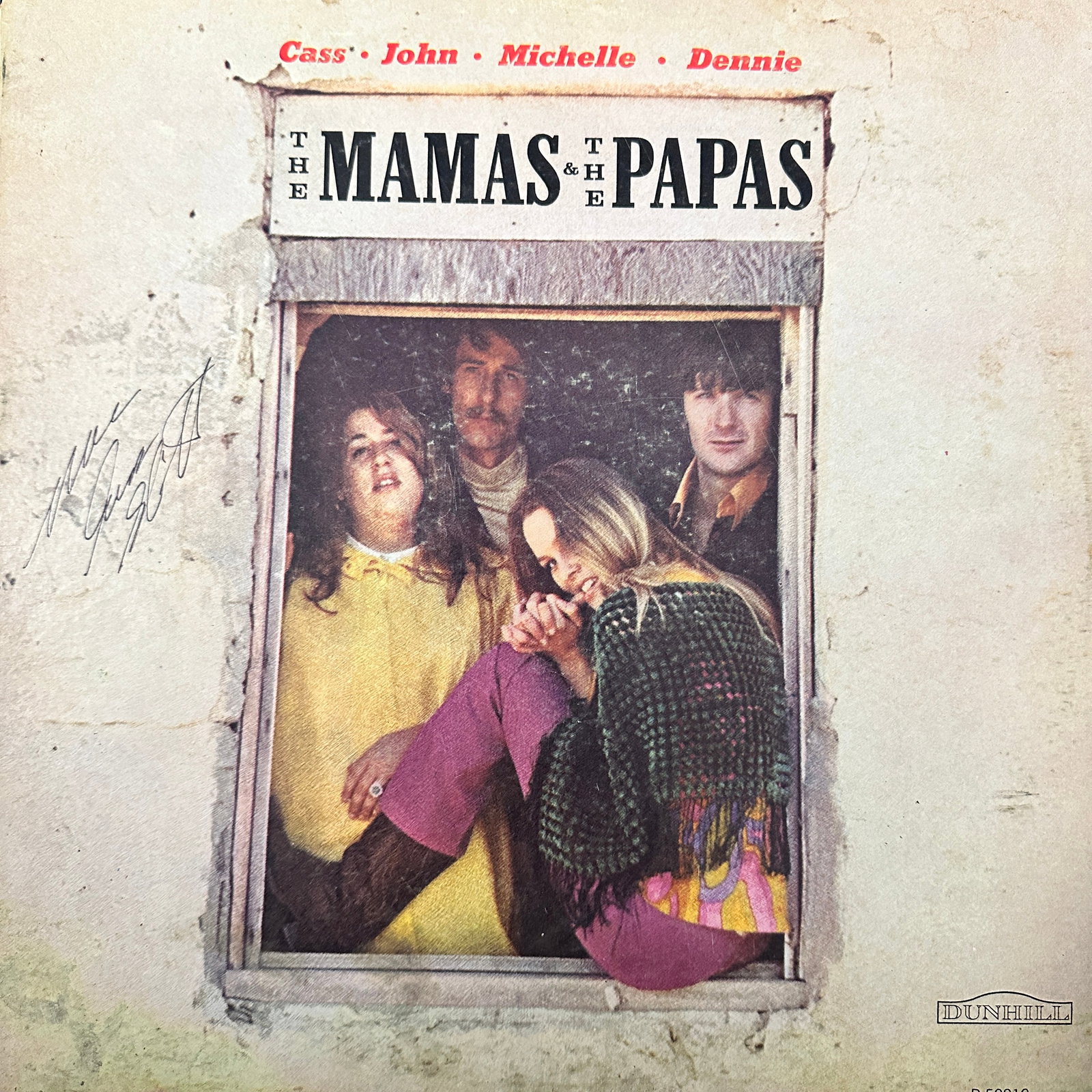 Mama Cass Elliott Autographed ALBUM: Displays are not framed, and can be framed for a cost. Framed items will state they are framed in the name of the item. All signed items come with a COA. All items now come with a 3rd Party COA from P