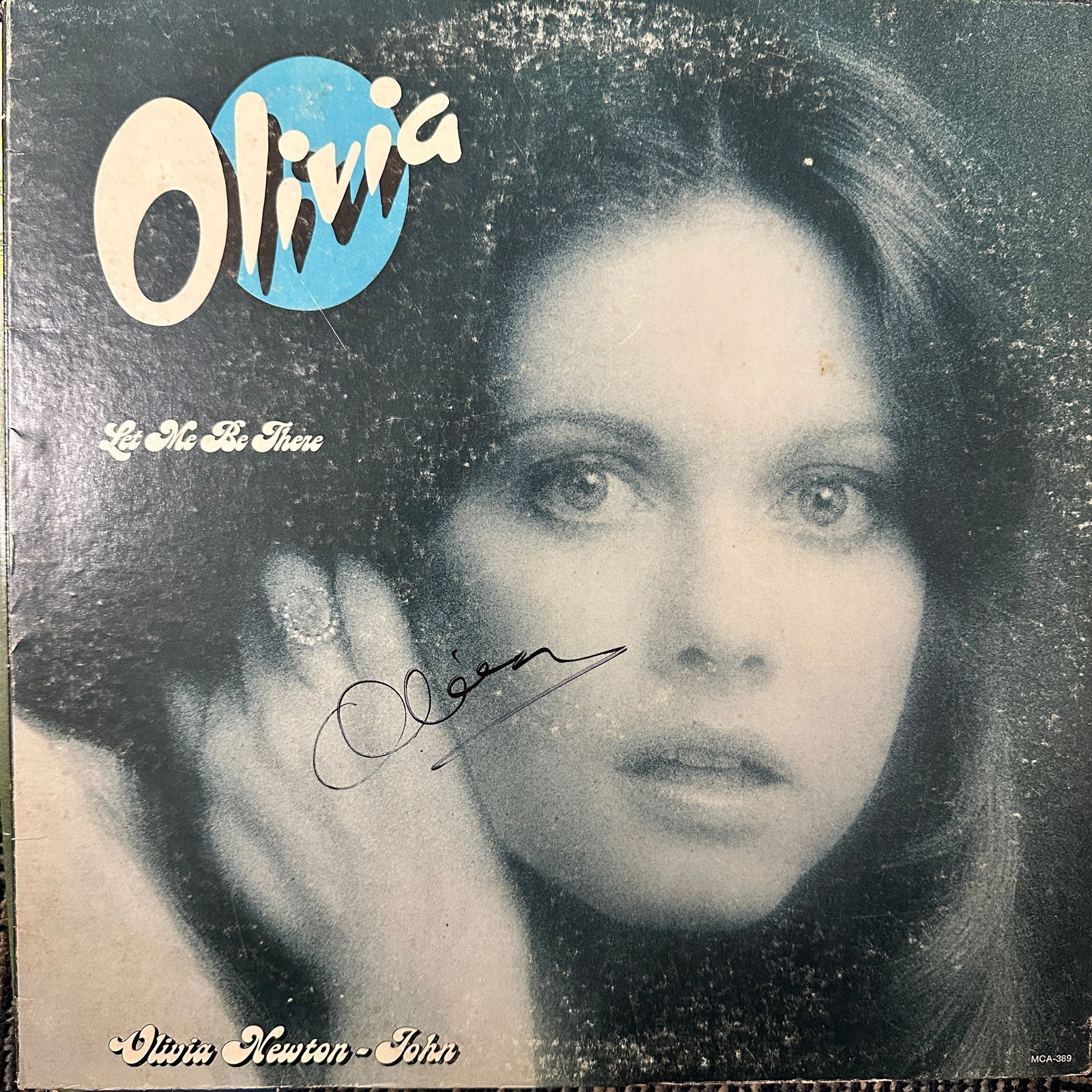 Olivia Newton John Autographed ALBUM (1 of 1)