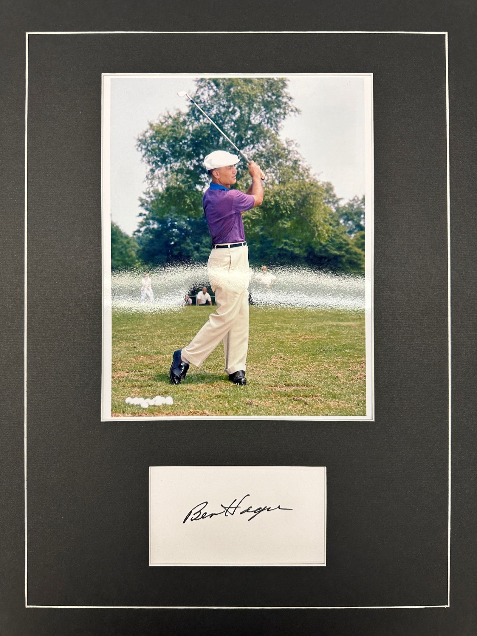 Ben Hogan Autograph Display (1 of 1)