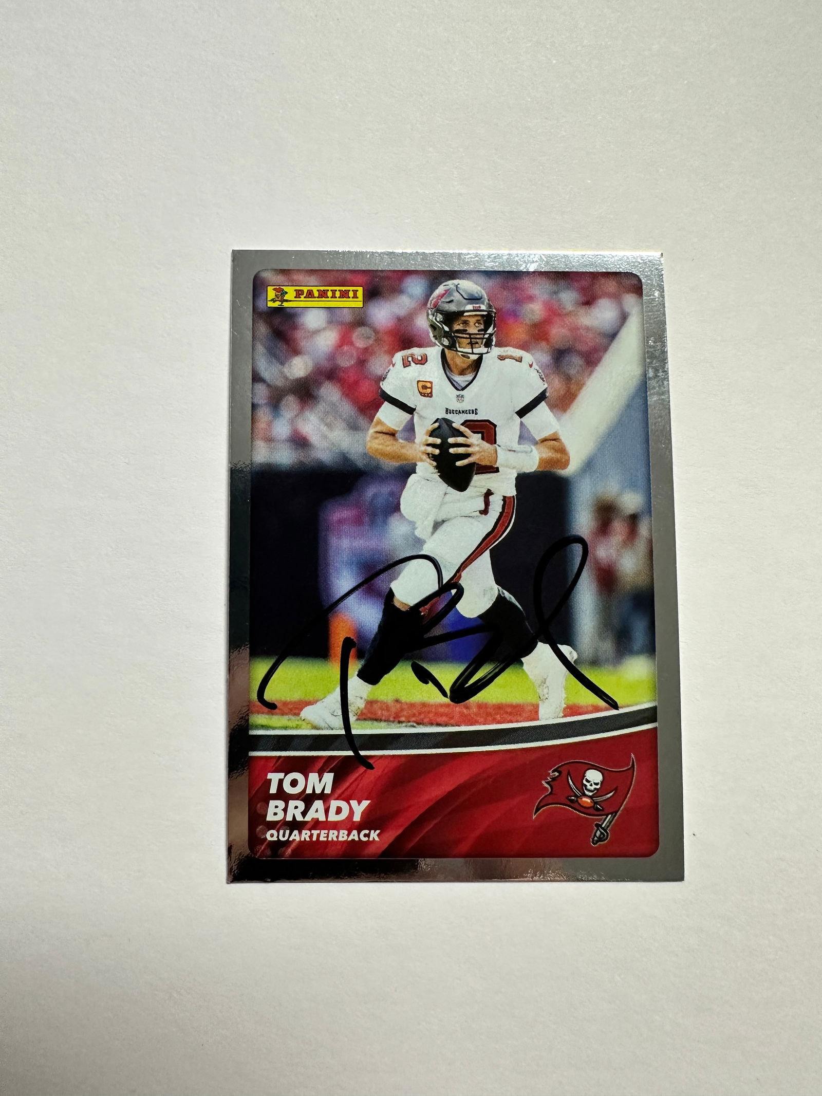 Tom Brady Autographed Card (1 of 1)