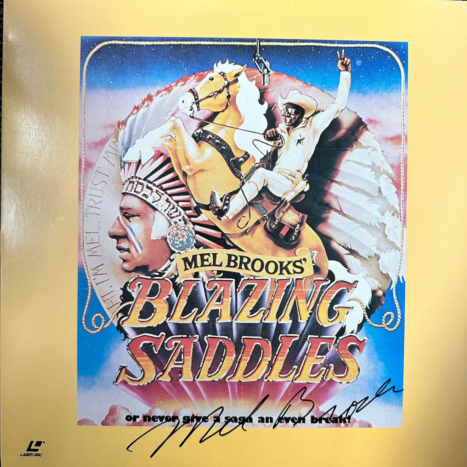 Mel Brooks Autographed Album (1 of 1)