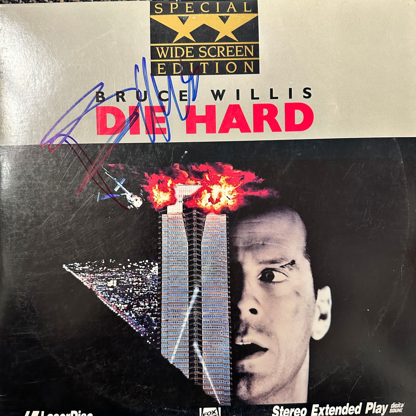 Bruce Willis Autographed ALBUM (1 of 1)
