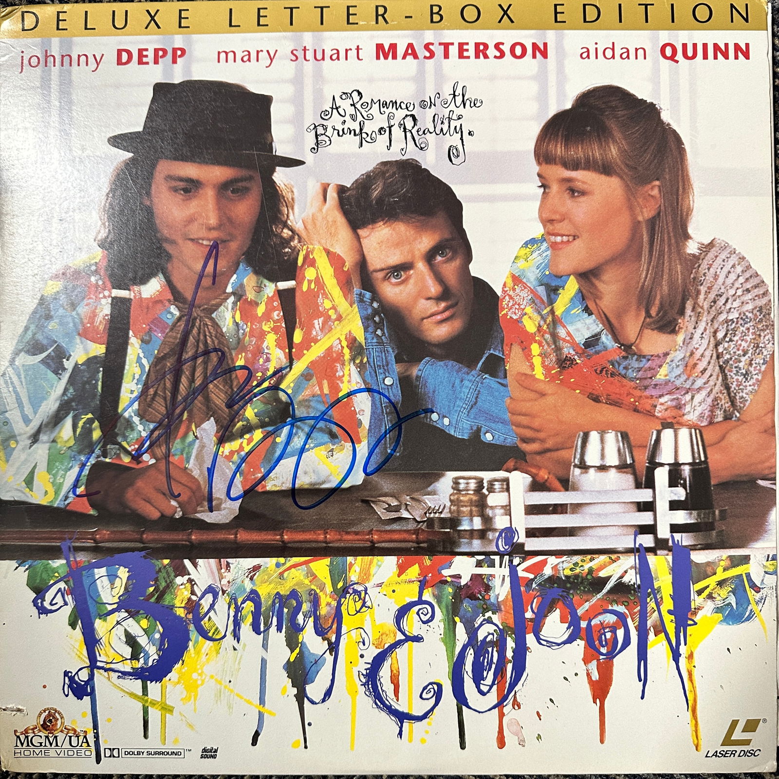 Johnny Depp Autographed ALBUM (1 of 1)