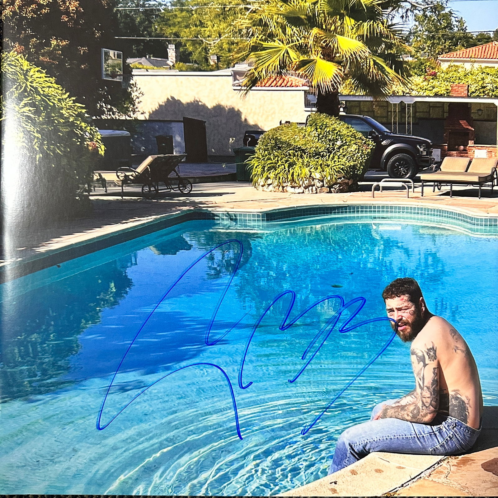 Post Malone Autographed Album (1 of 1)