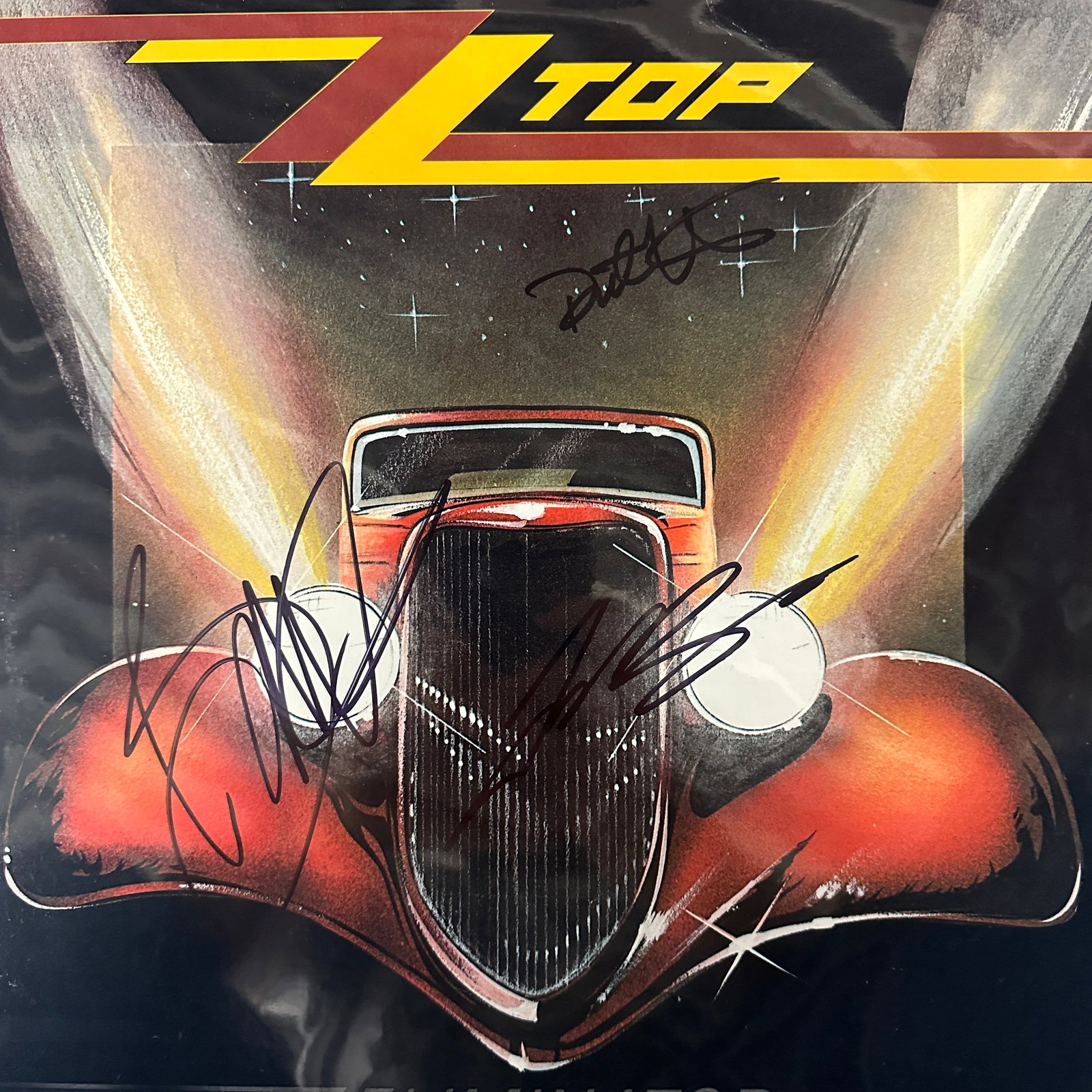 ZZ Top Autographed Album (All 3!!) (1 of 1)