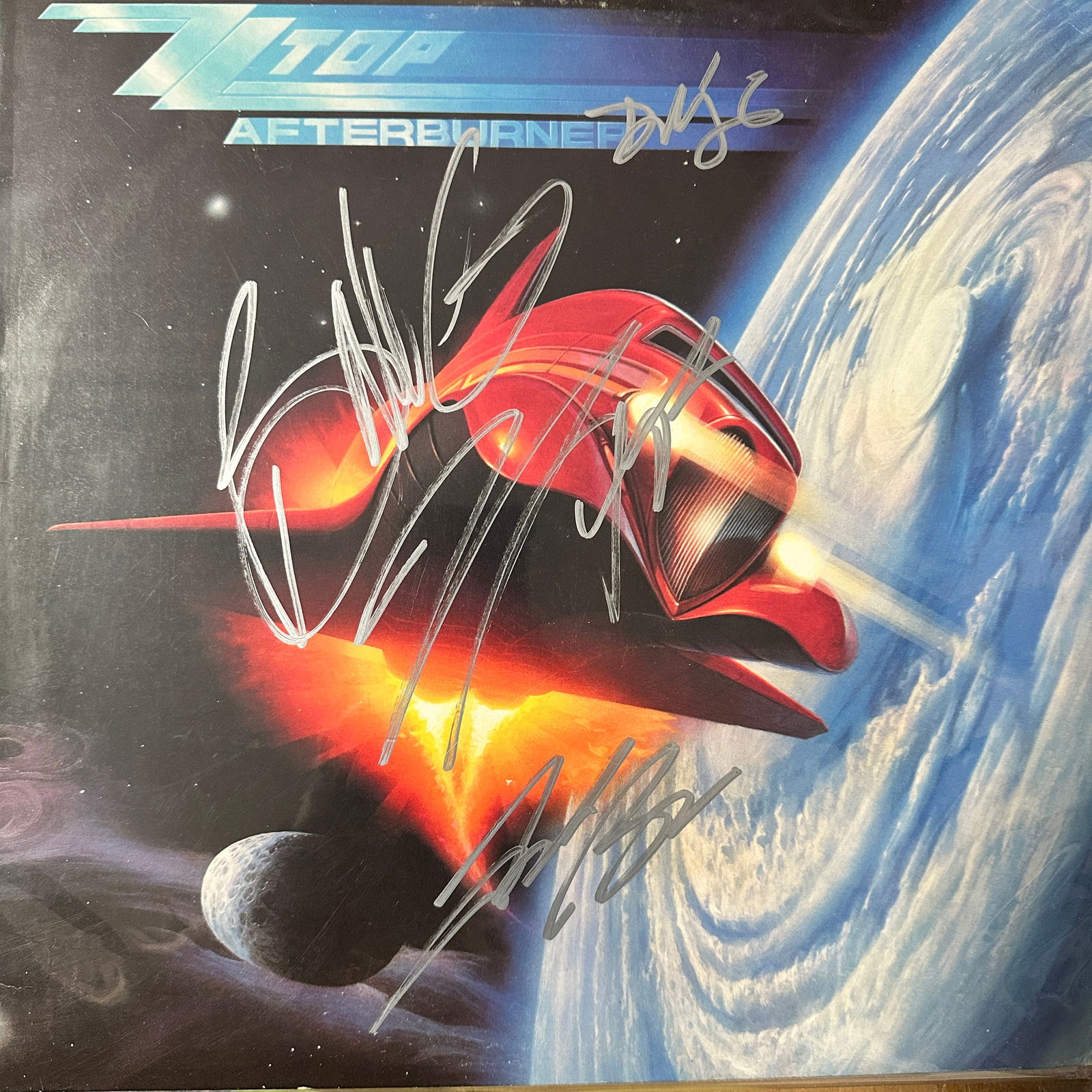 ZZ Top Autographed ALBUM All 3 (1 of 1)