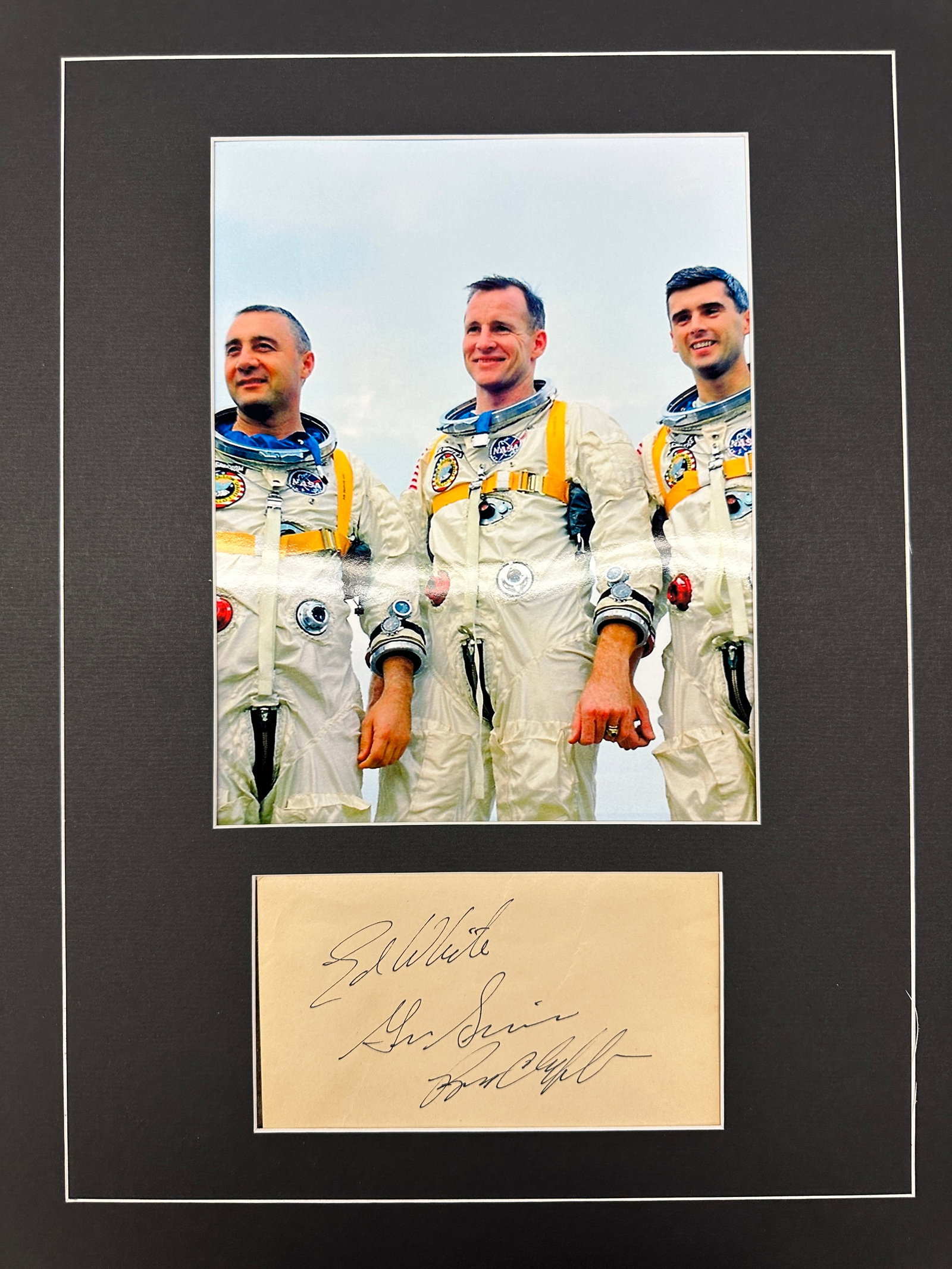 Apollo 1 Crew Autograph Display (1 of 1)