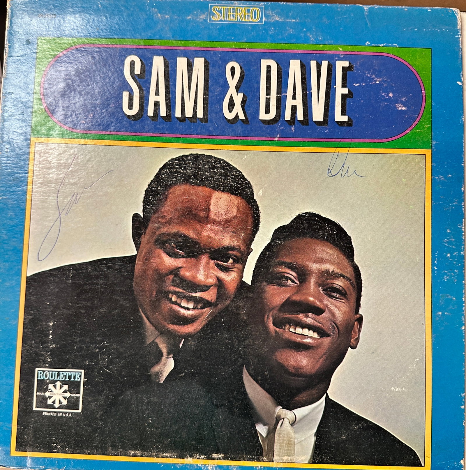 Sam and Dave Autographed Album (1 of 1)