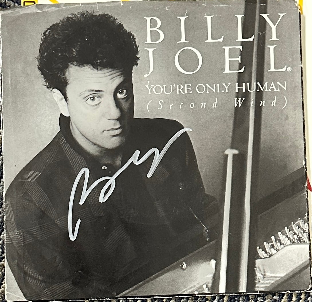 Billy Joel Autographed ALBUM 7" Single (1 of 1)