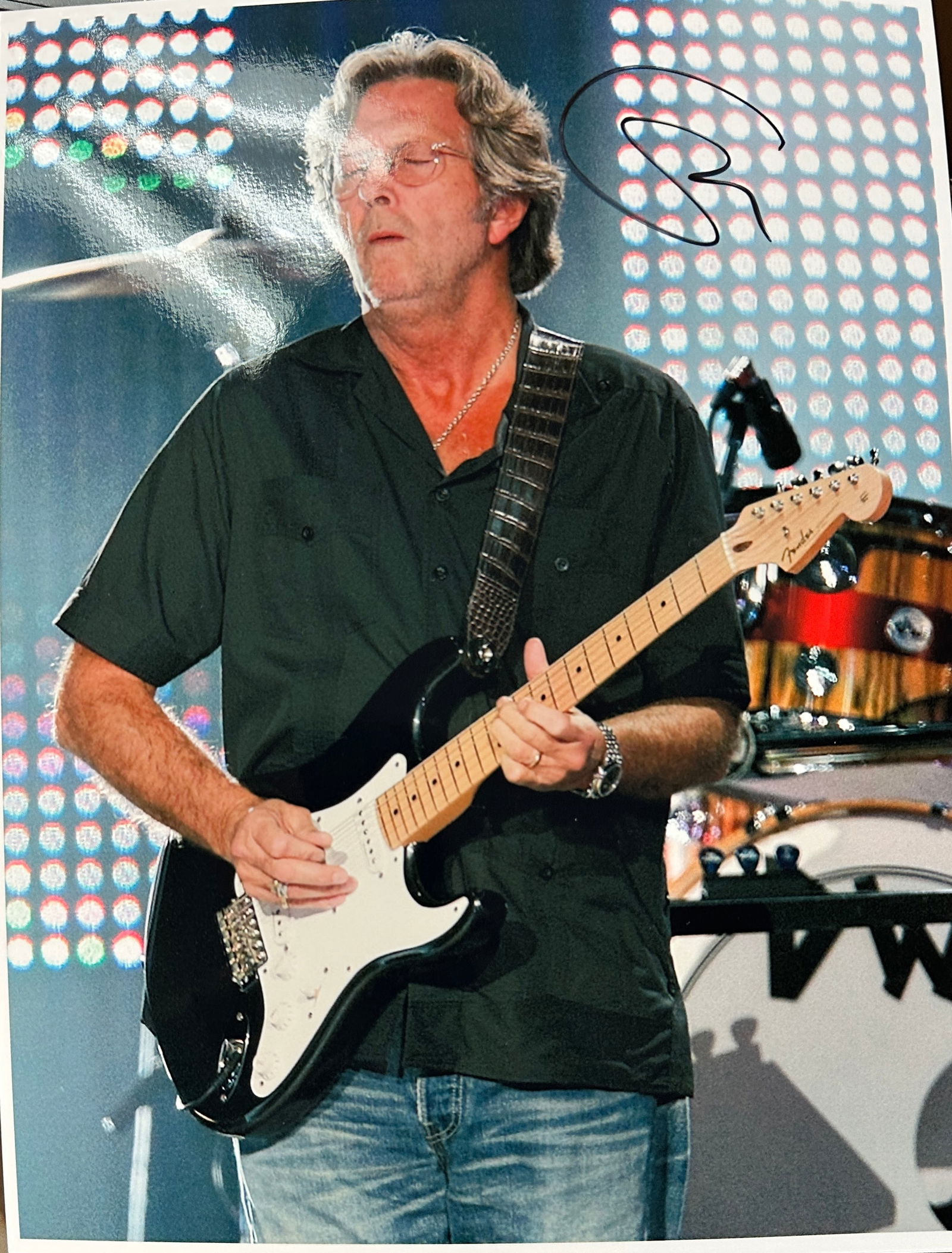 Eric Clapton Autographed Photo (1 of 1)