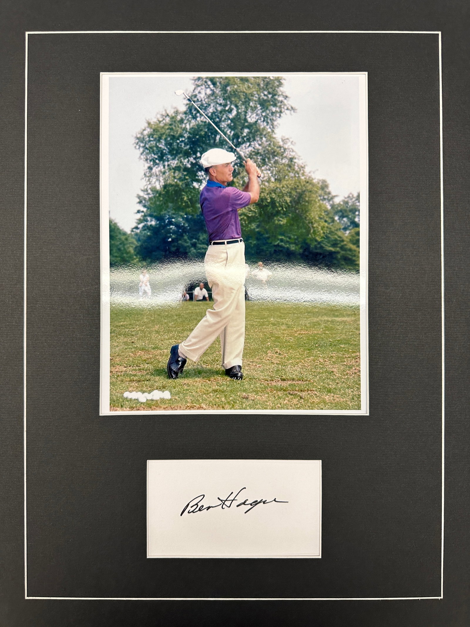 Ben Hogan Autograph Display (1 of 1)