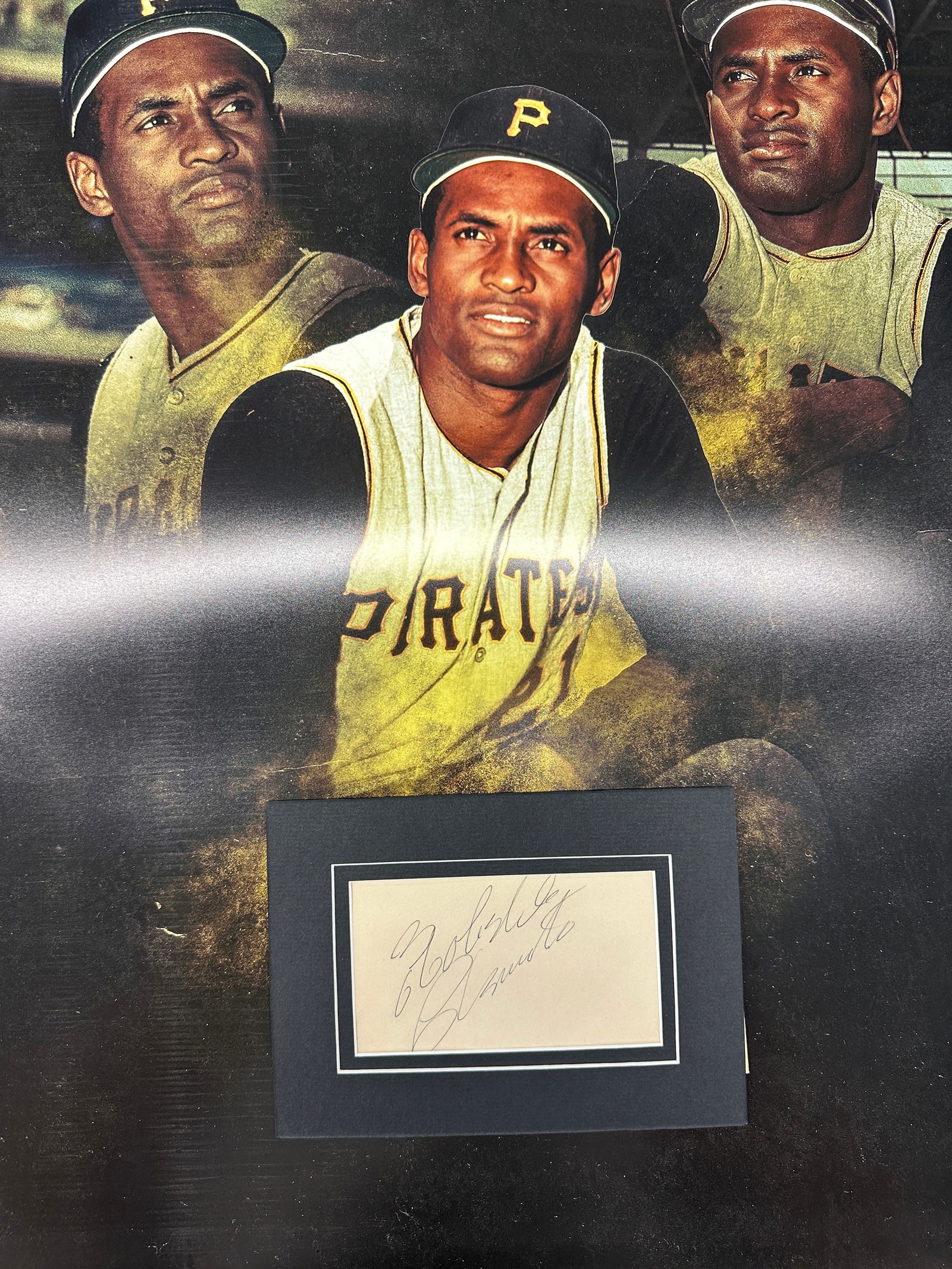Roberto Clemente Autograph Display (1 of 1)