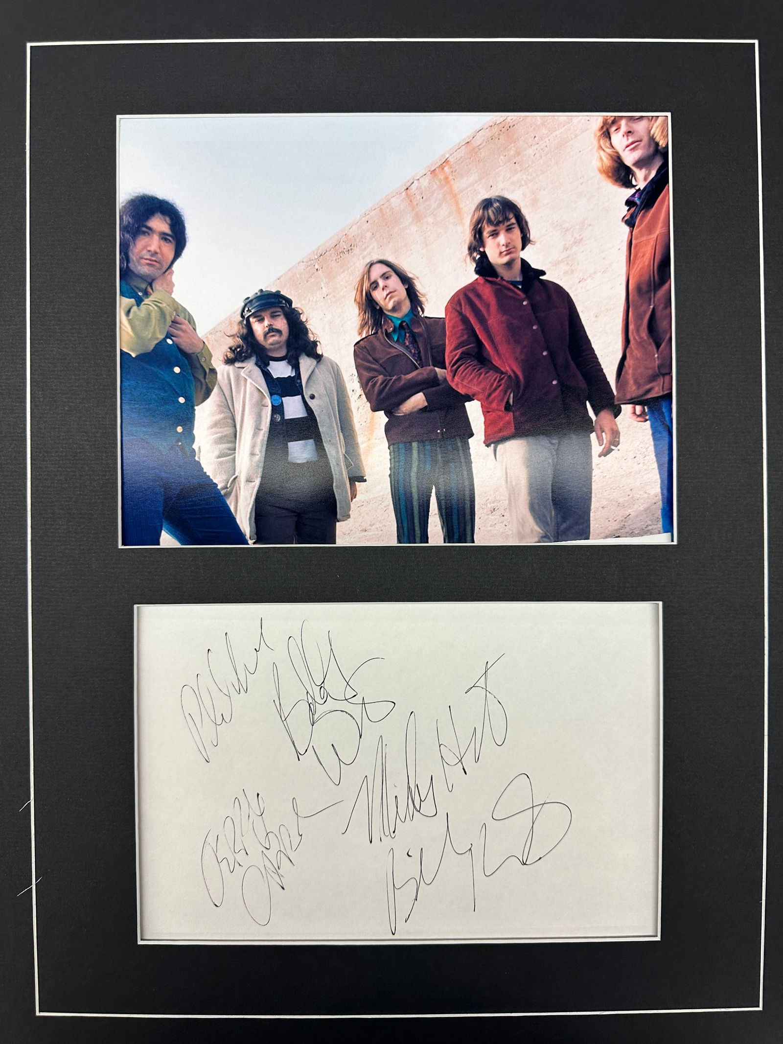 Grateful Dead Autograph Display (1 of 1)