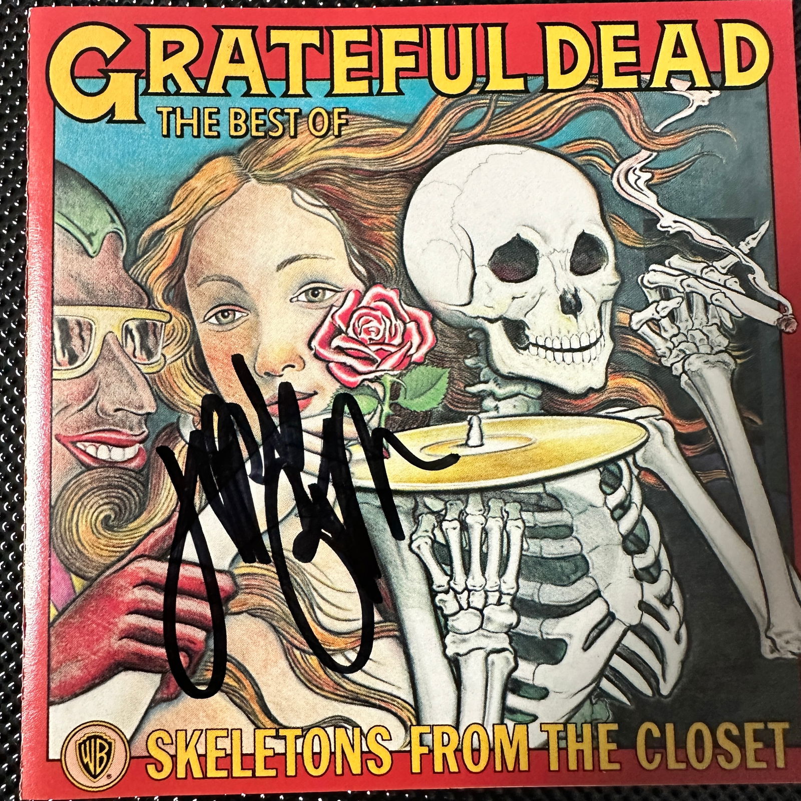 Jerry Garcia Autographed Cd Cover (1 of 1)