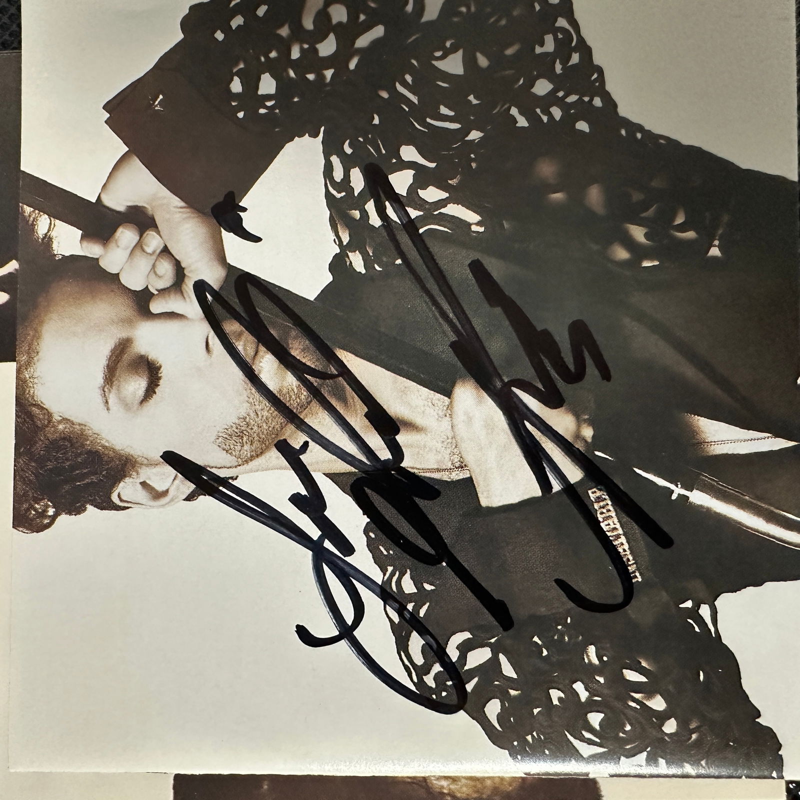 Prince AUTOGRAPHED CD Cover (1 of 1)