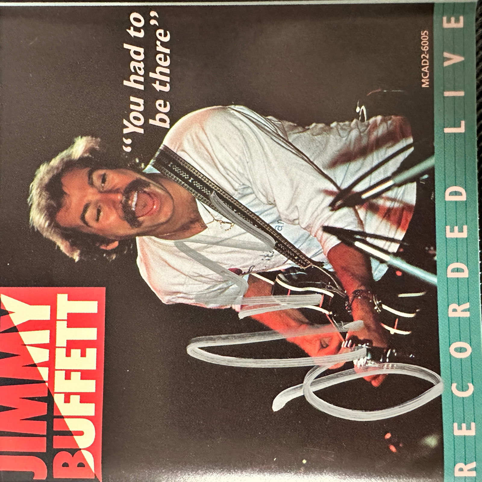 Jimmy Buffett Autographed CD Cover (1 of 1)