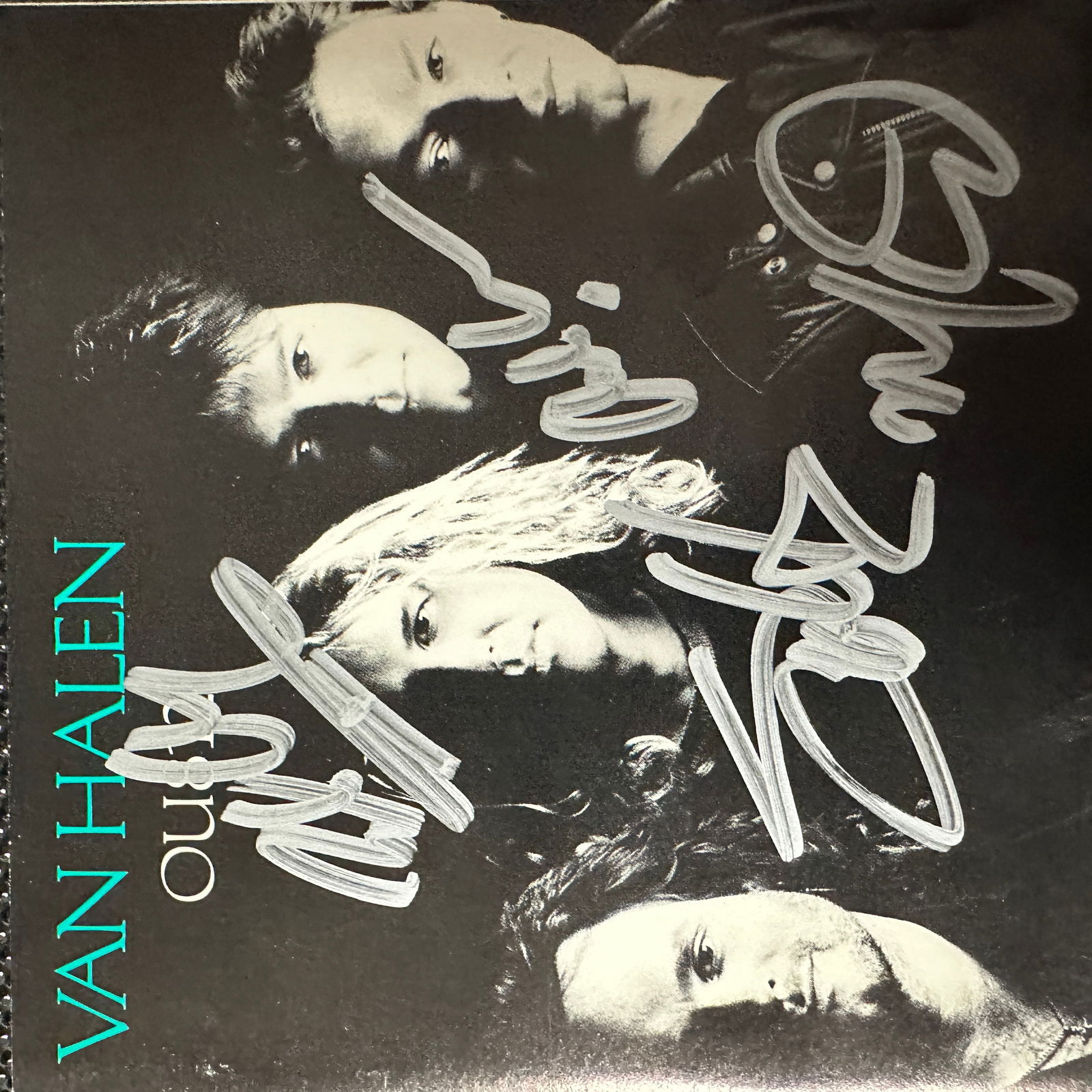 Van Halen Autographed CD All 4 (1 of 1)