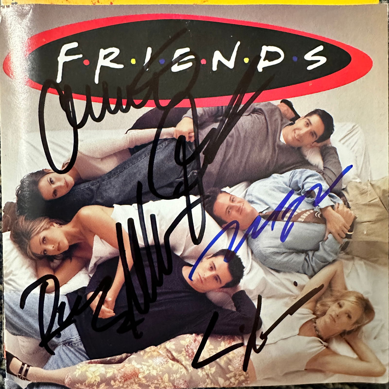 Friends Cast Autographed CD Cover! All ! (1 of 1)
