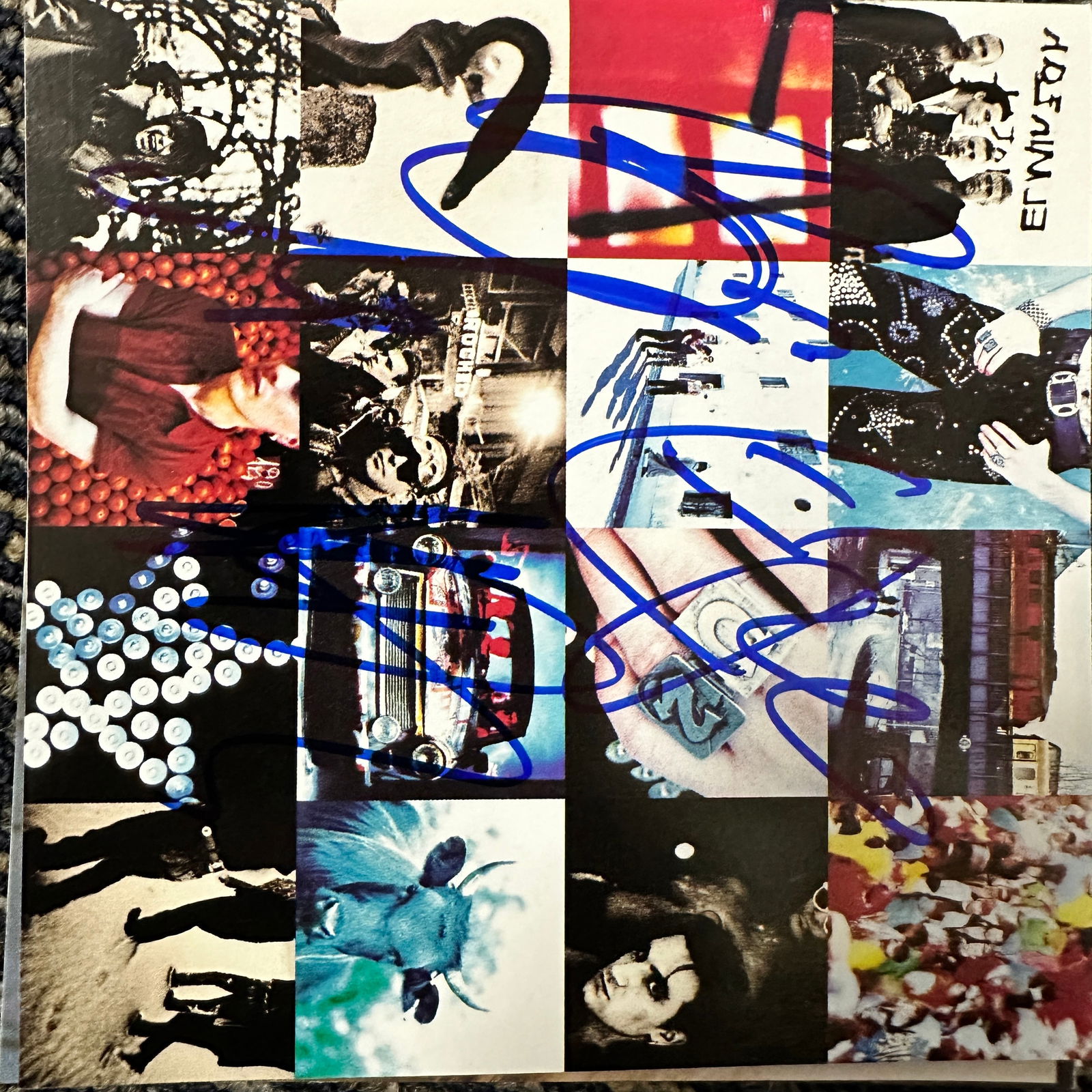 U2 Autographed CD Cover (1 of 1)