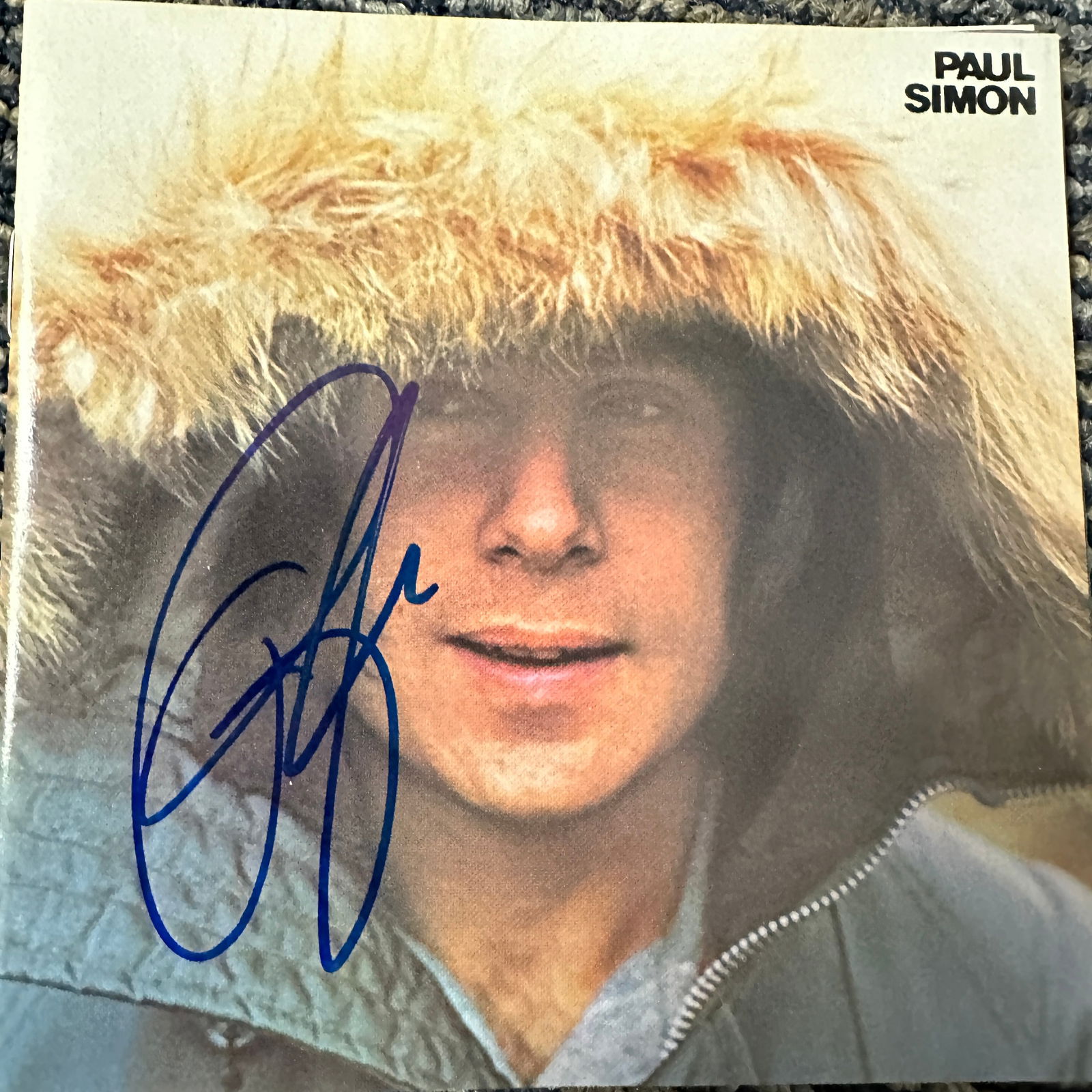 Paul Simon Autographed CD COVER (1 of 1)