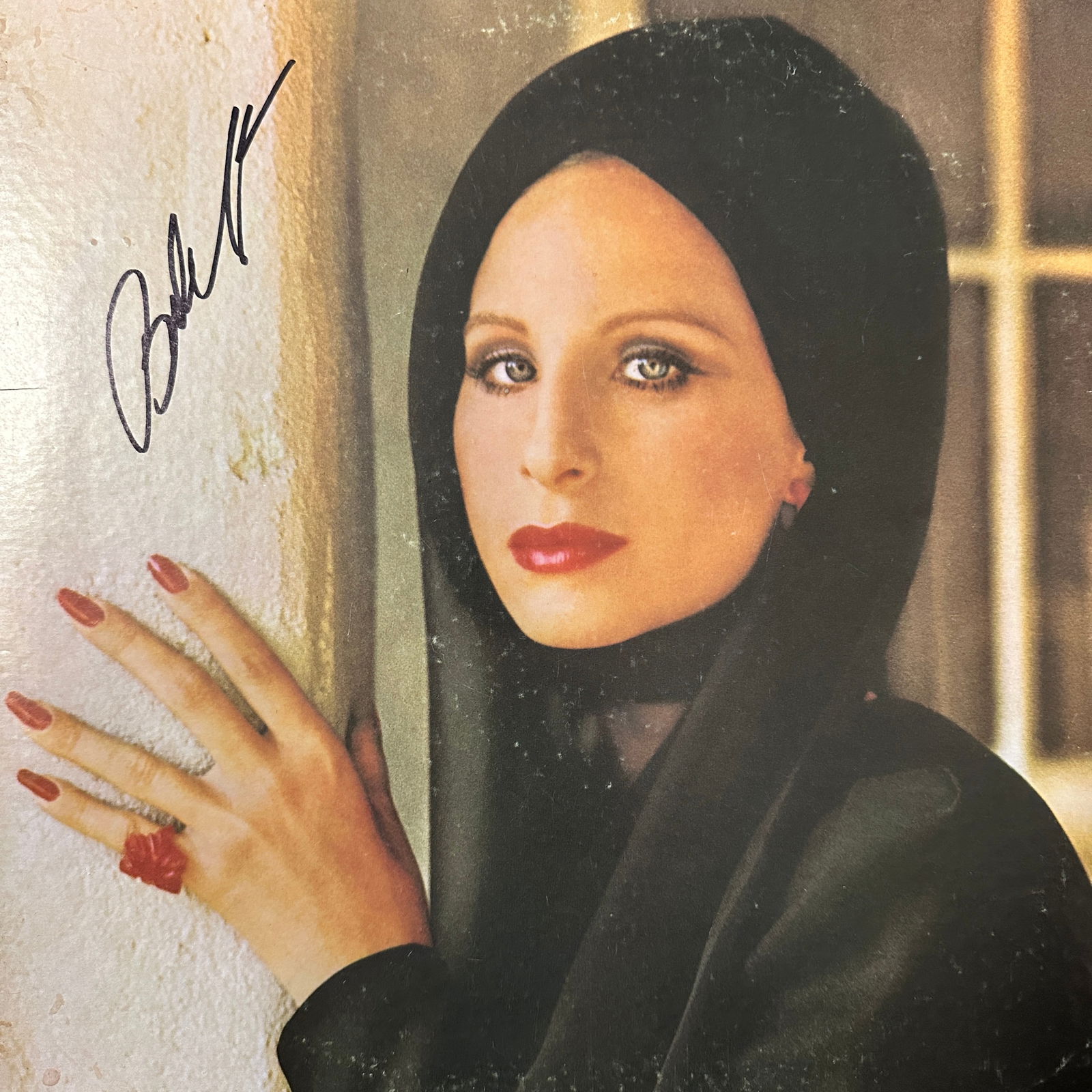 Barbara Streisand Autographed ALBUM (1 of 1)