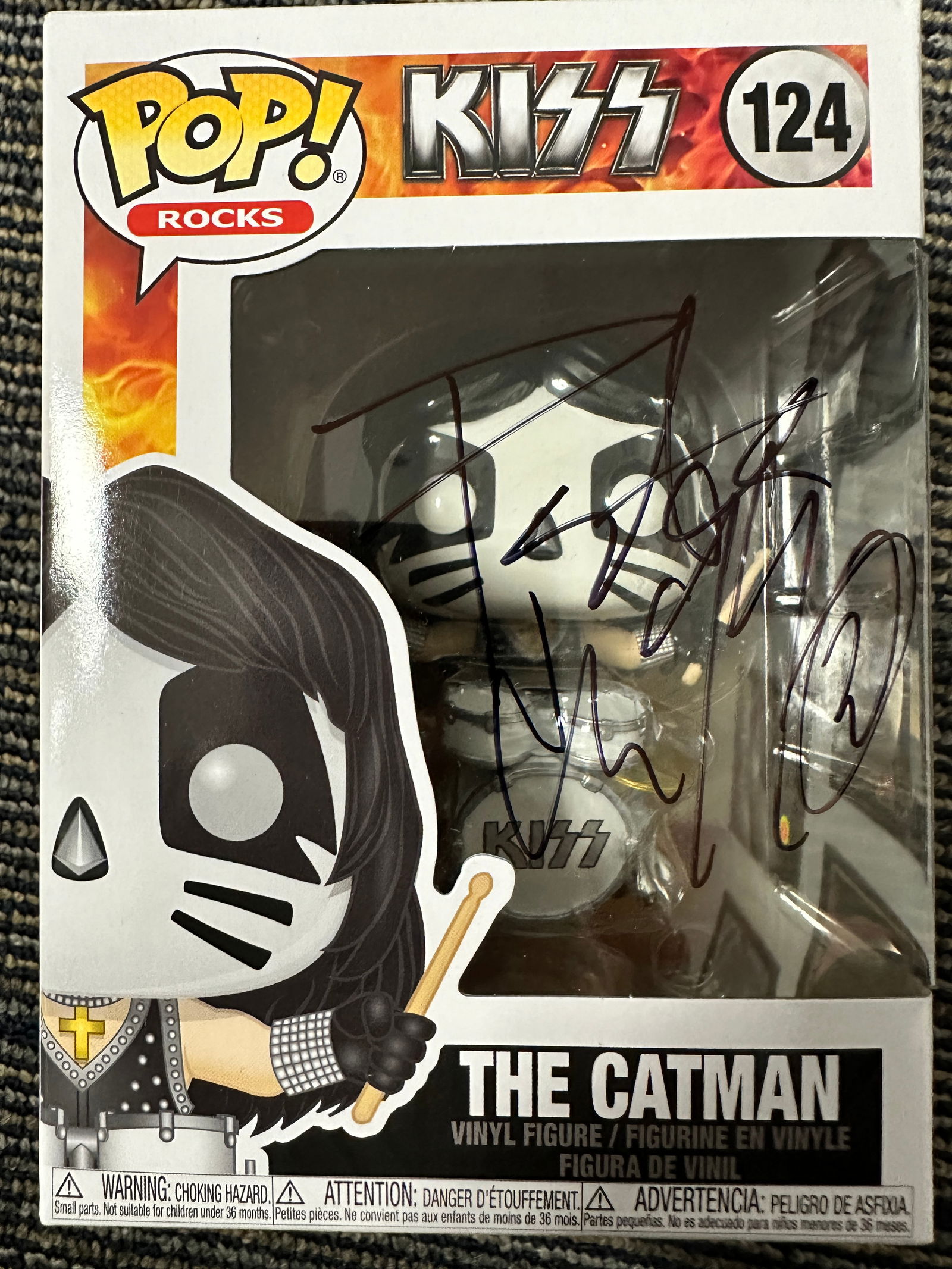 Peter Criss AUTOGRAPHED Album (1 of 1)