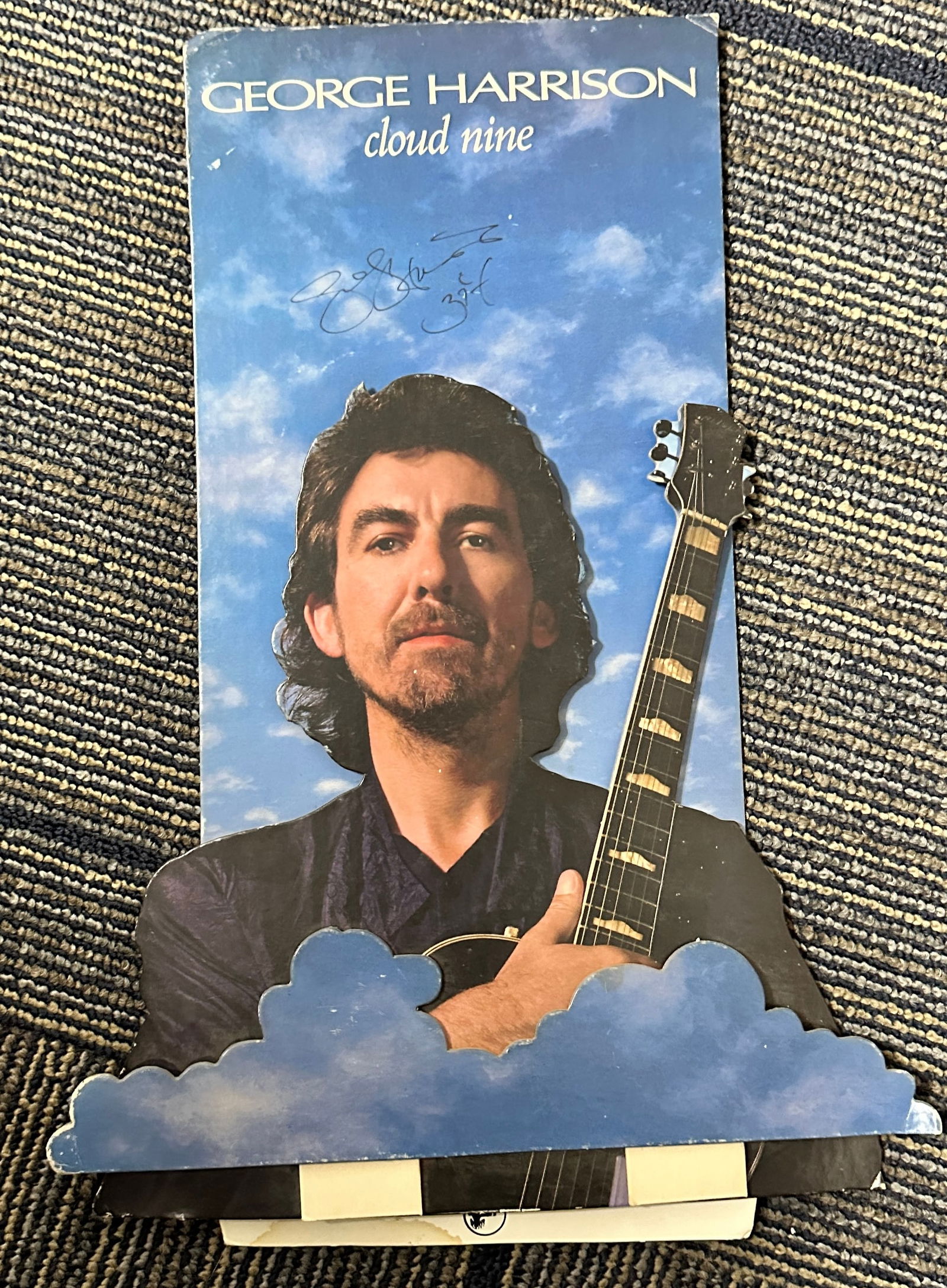 George Harrison AUTOGRAPHED Store Display (1 of 1)