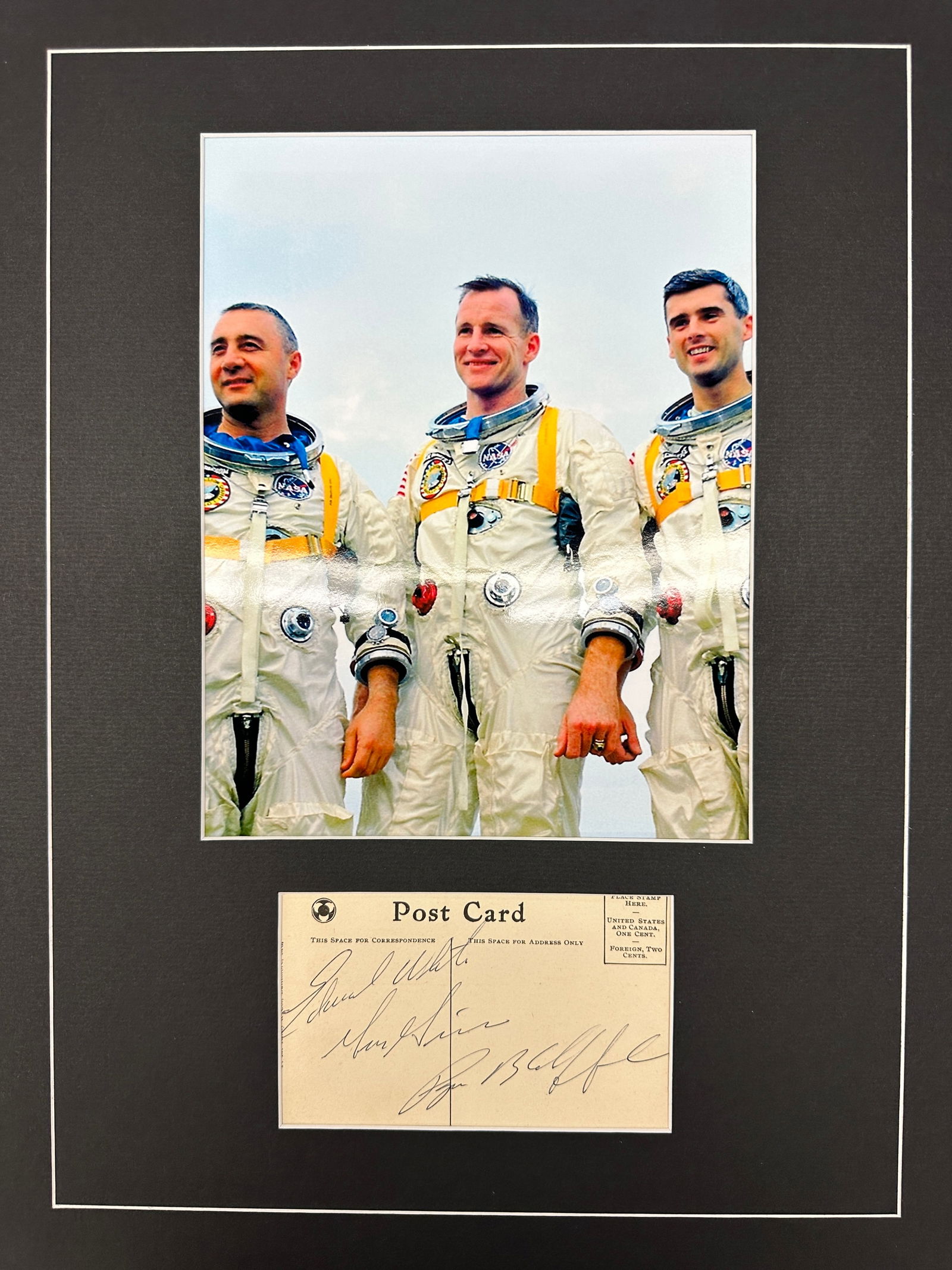 Apollo 1 Crew Autograph Display (1 of 1)