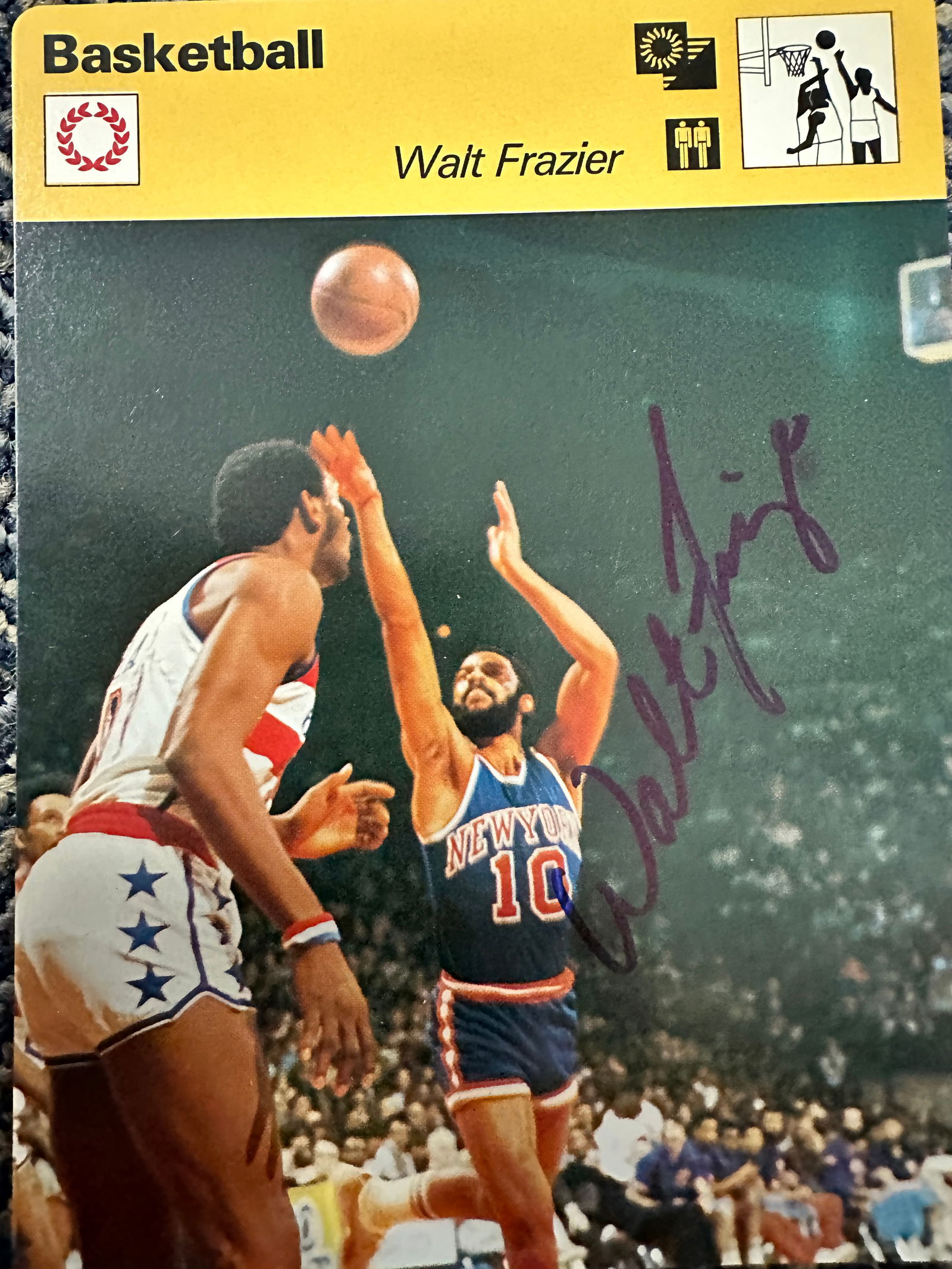 Walt Frazier Autographed (1 of 1)