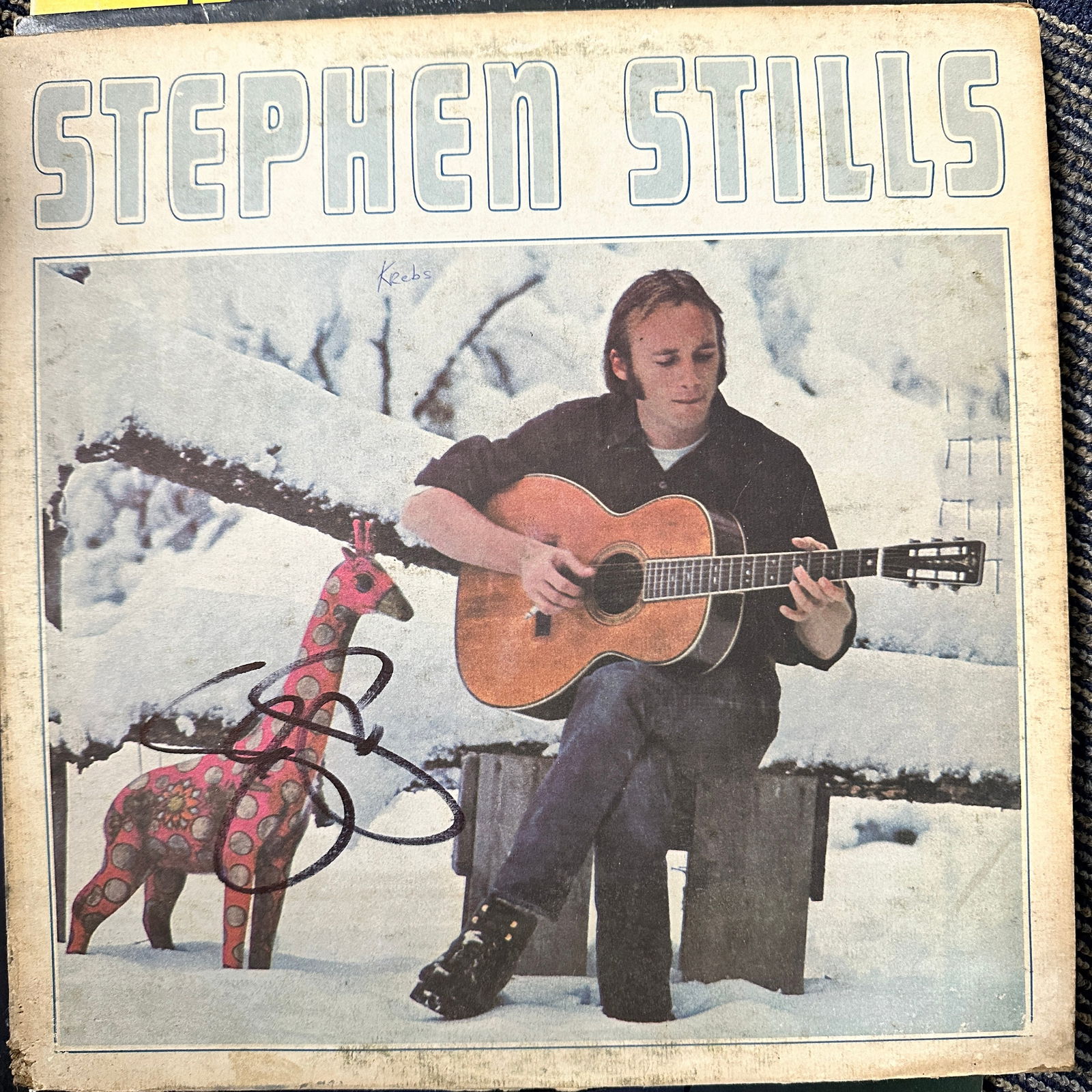 Stephen Stills AUTOGRAPHED Album: Displays are not framed, and can be framed for a cost. Framed items will state they are framed in the name of the item. All signed items come with a COA. All items now come with a 3rd Party COA from P