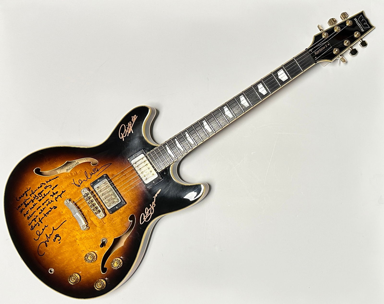 The Beatles AUTOGRAPHED Guitar All 4 Beatles! (1 of 1)