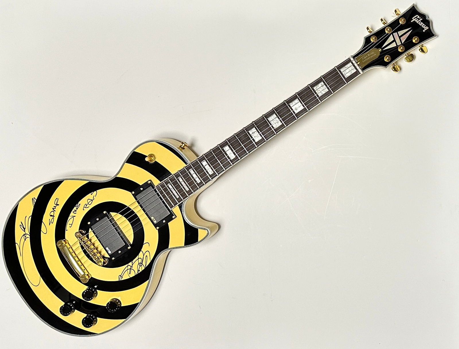 ZAKK WYLDE & OZZY Autographed Guitar RARE! (1 of 1)