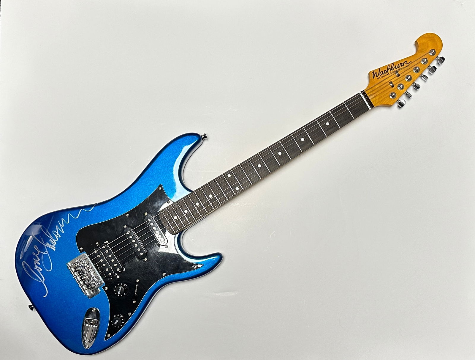 Madonna Autographed Guitar (1 of 1)