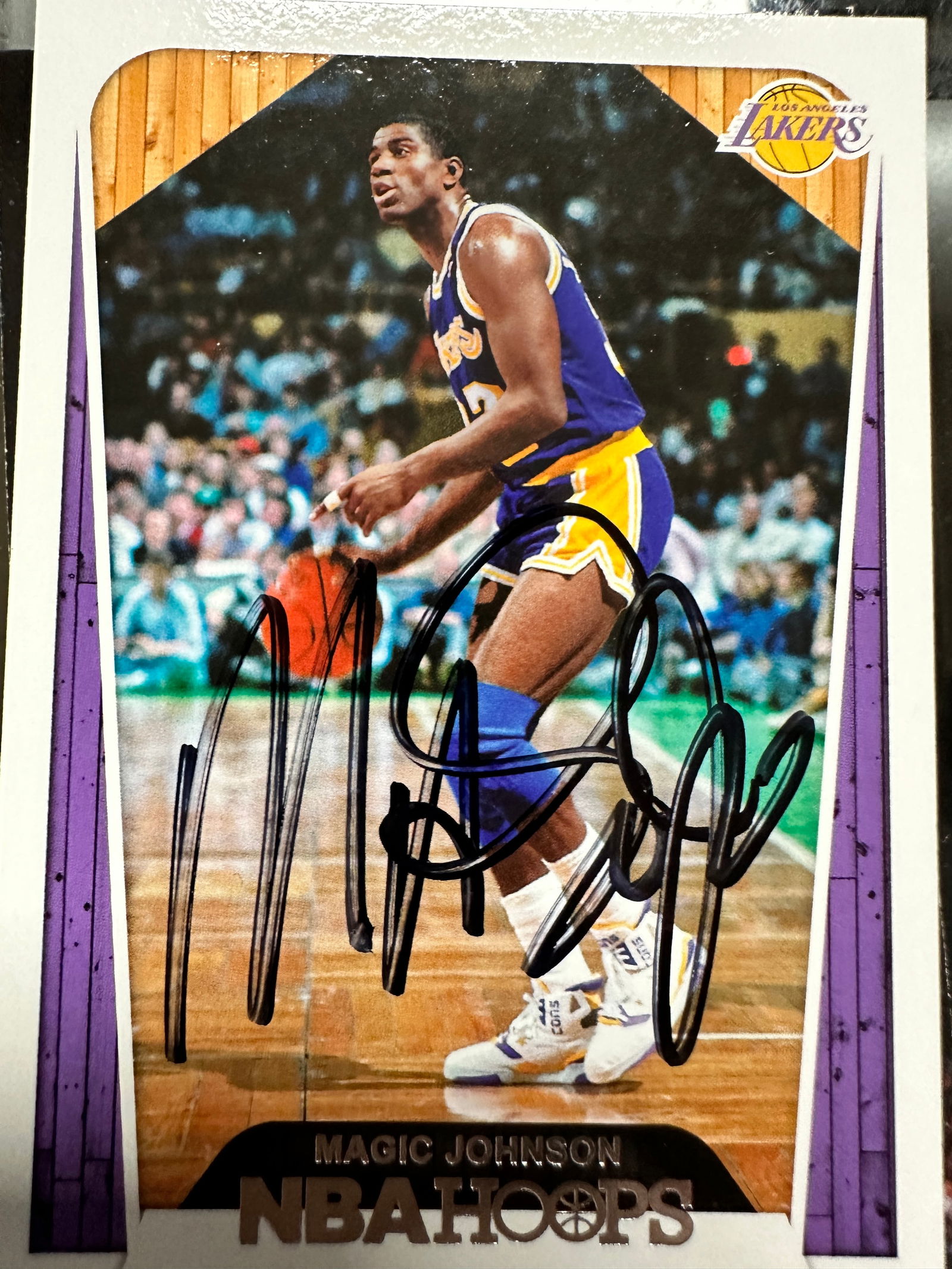 Magic Johnson AUTOGRAPHED Card (1 of 1)