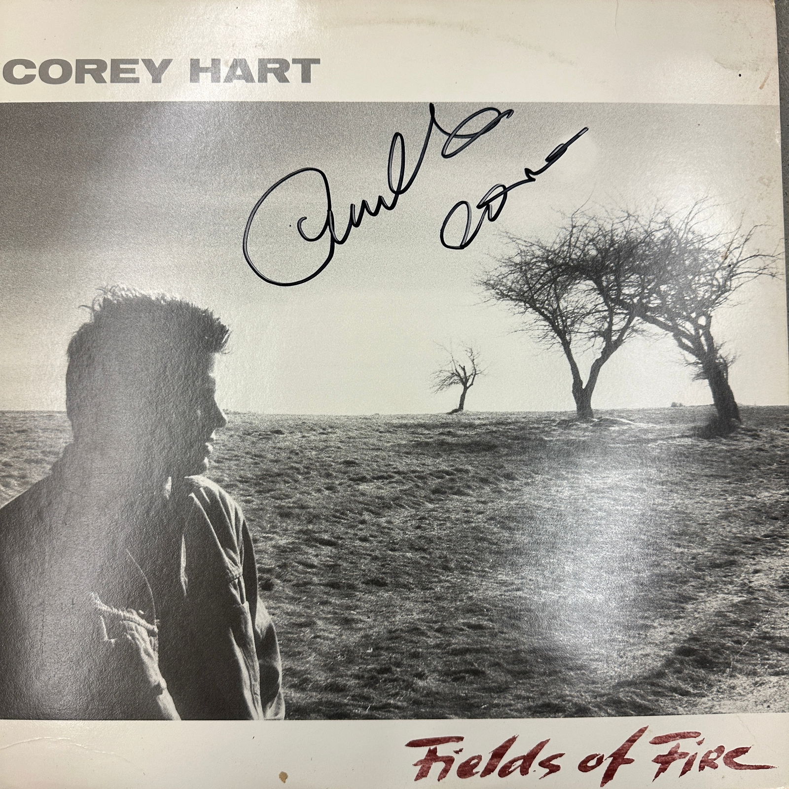 Corey Hart Autographed Album (1 of 1)