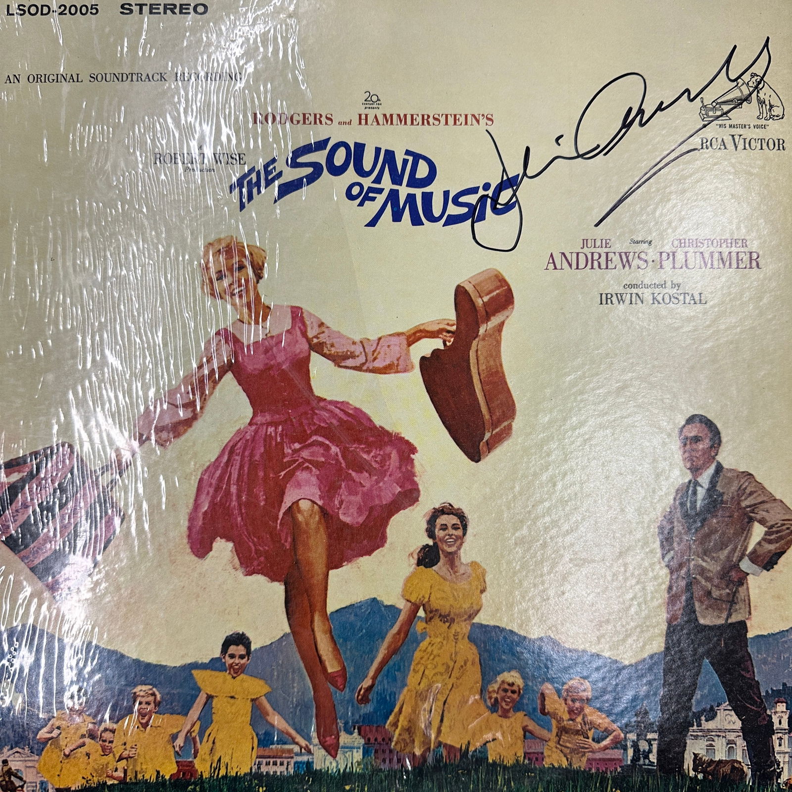 Julie Andrews Autographed Album (1 of 1)