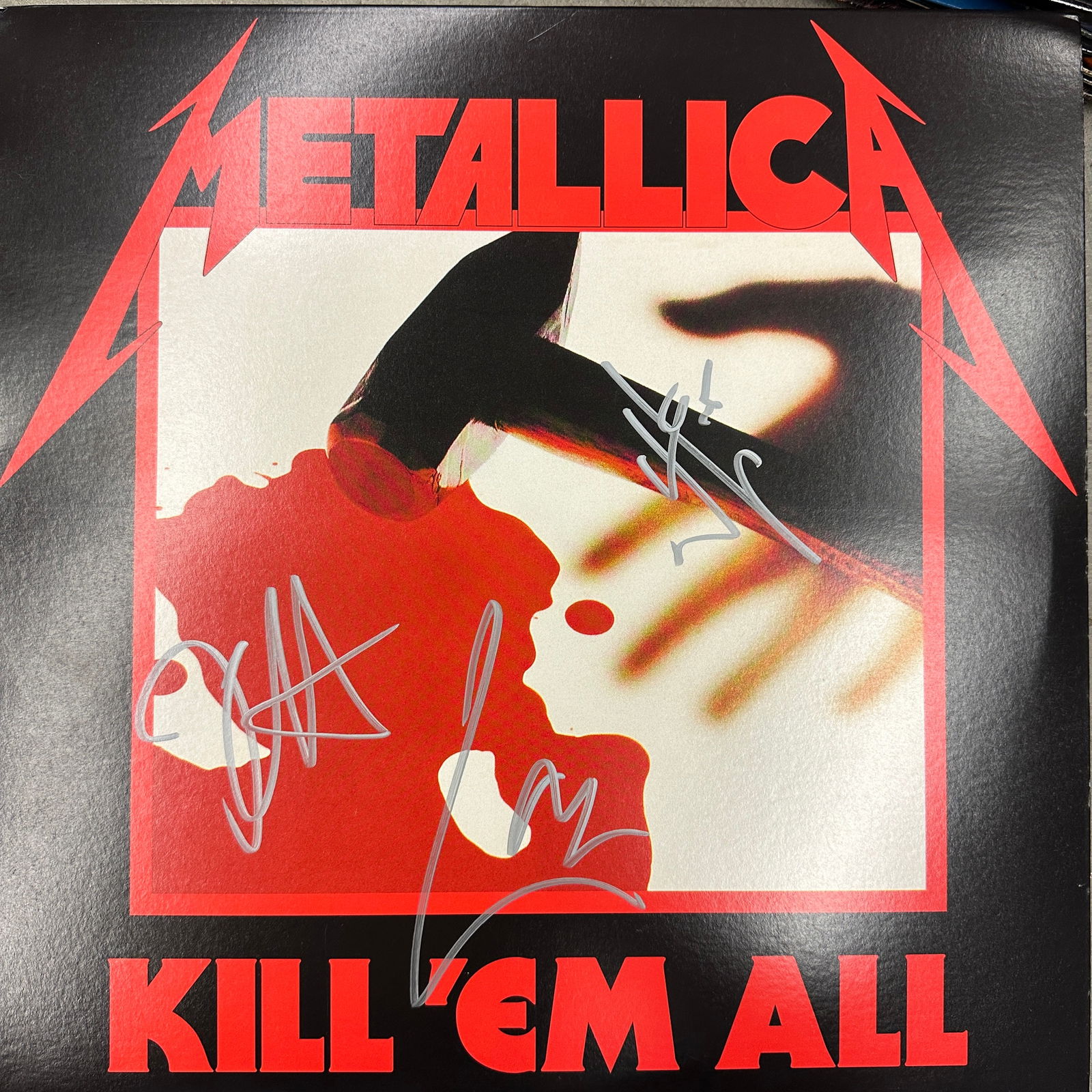 Metallica Autographed Album Signed By James , Lars , And Kirk (1 of 1)