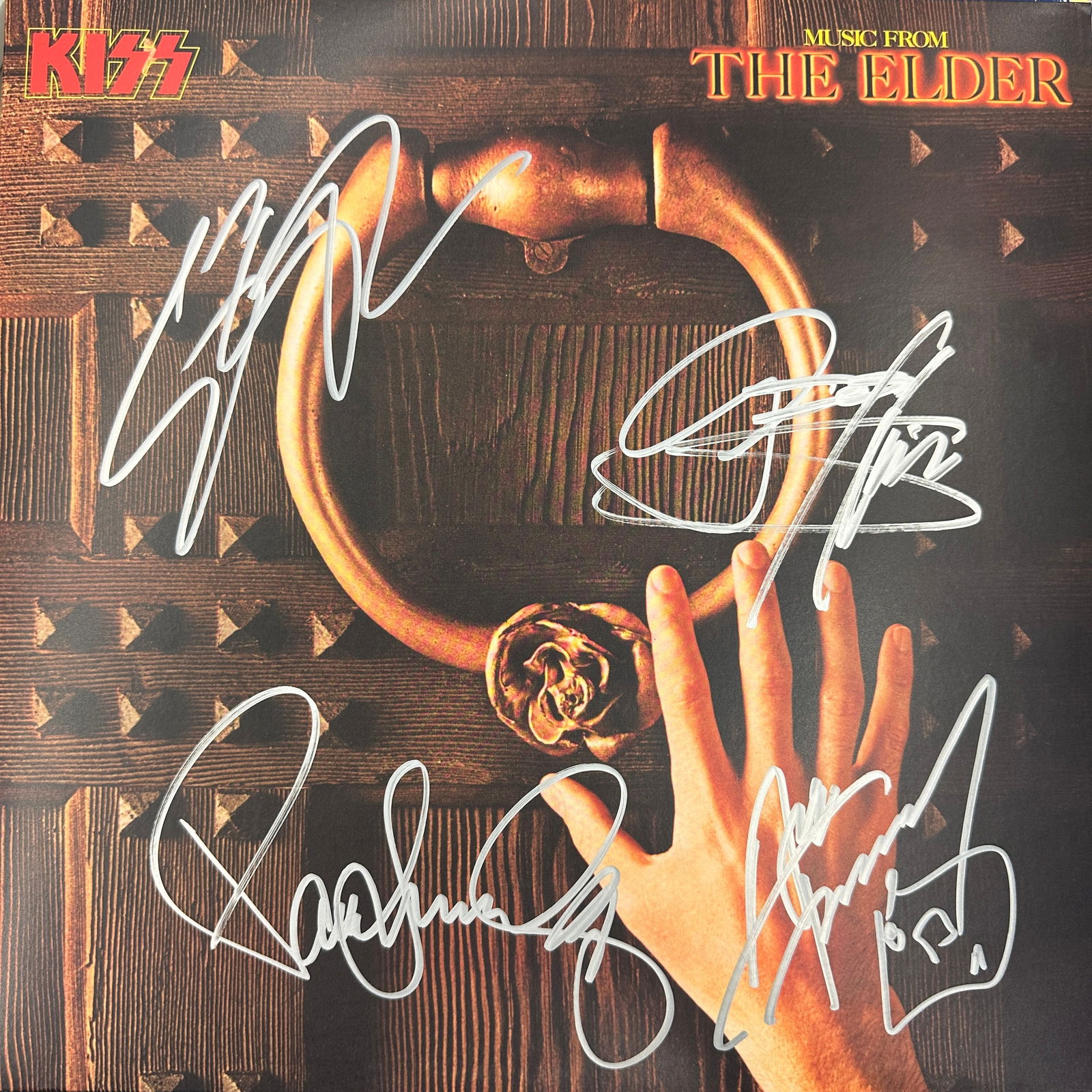Kiss Autographed Album (Gene , Eric , Ace , And Paul) (1 of 1)