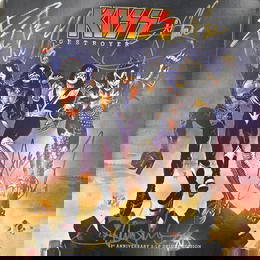 Kiss Autographed Album (Gene , Peter , Ace , And Paul)