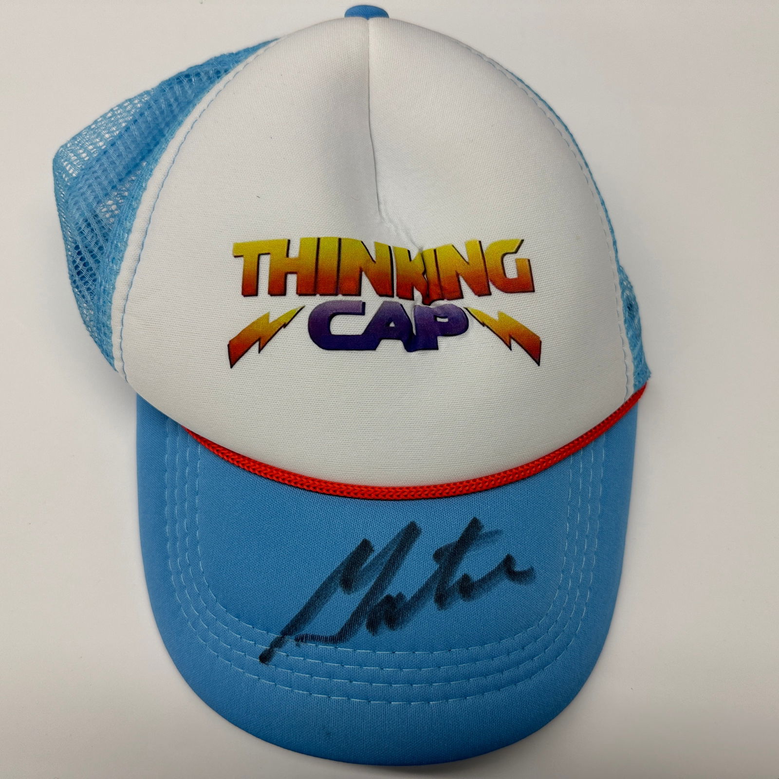 Dustin From Stranger Things Autographed Thinking Cap (1 of 1)