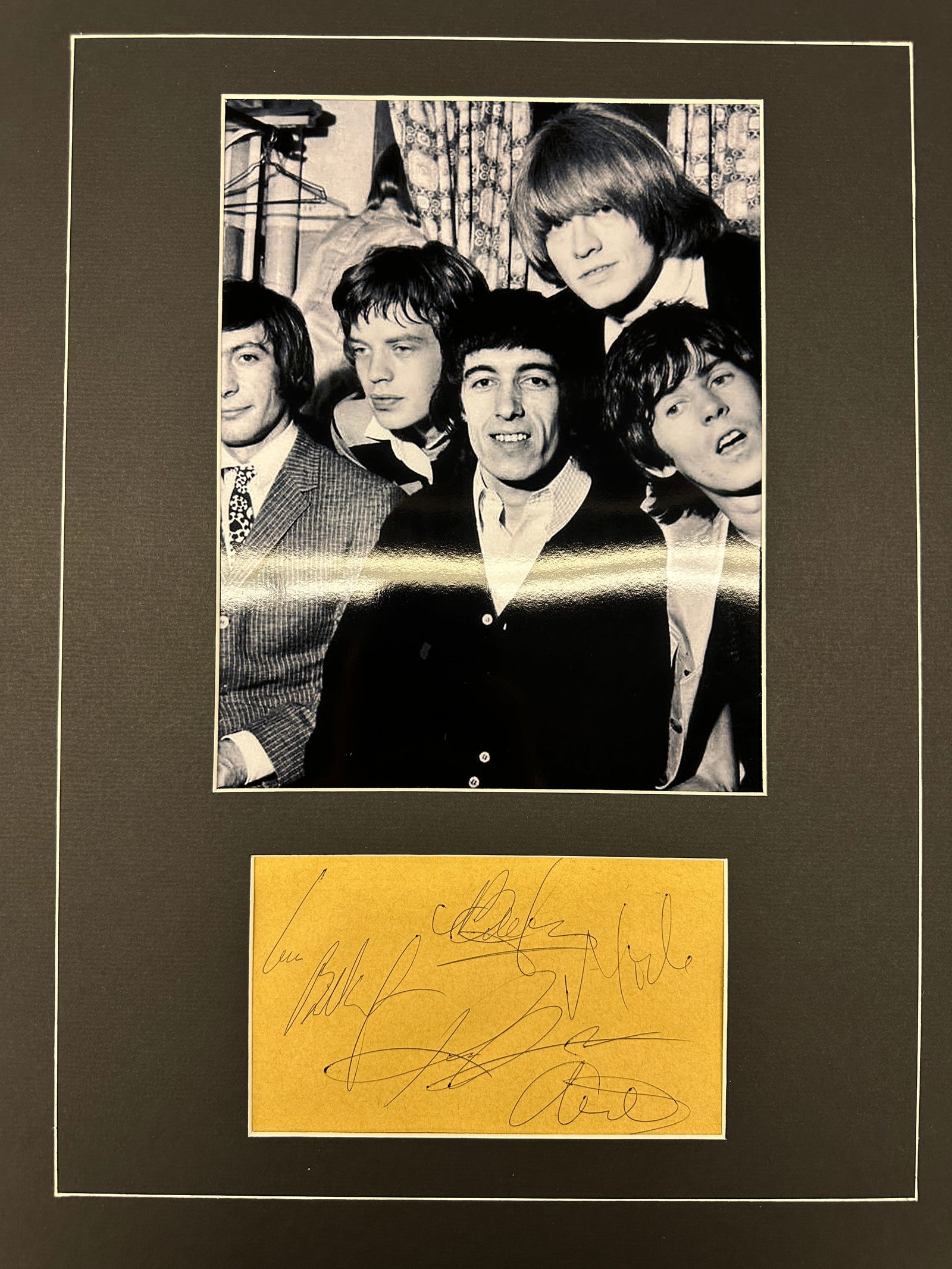 Rolling Stones Autograph Display (1 of 1)
